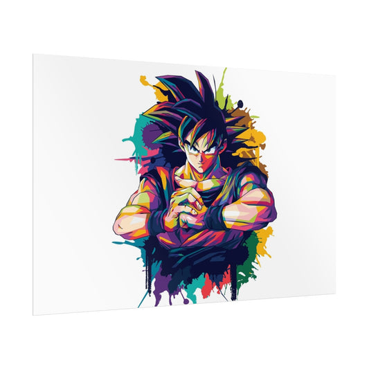 Dragon Ball |  Goku |  Anime |  Splash Art Paint | Collectors Edition