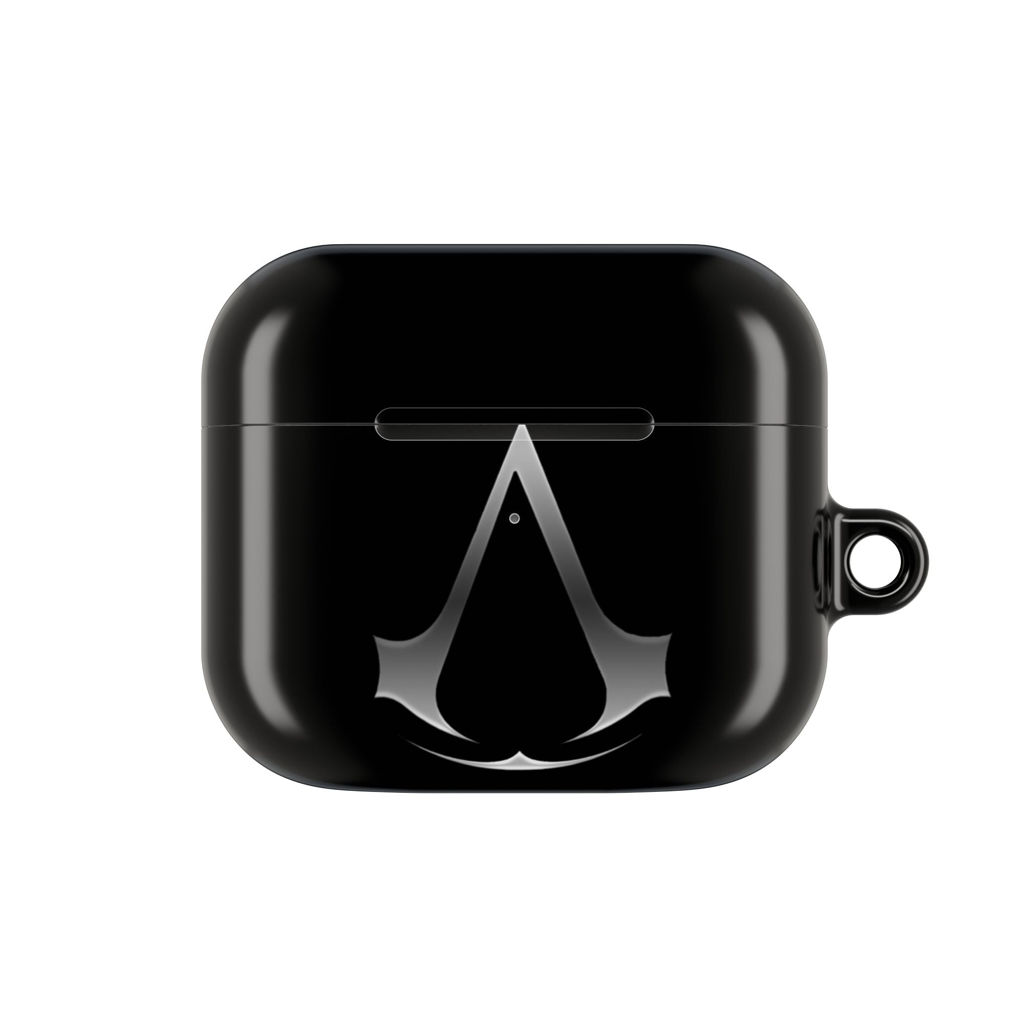 Assassin’s Creed Black AirPod Case – Logo Protective Charging Case