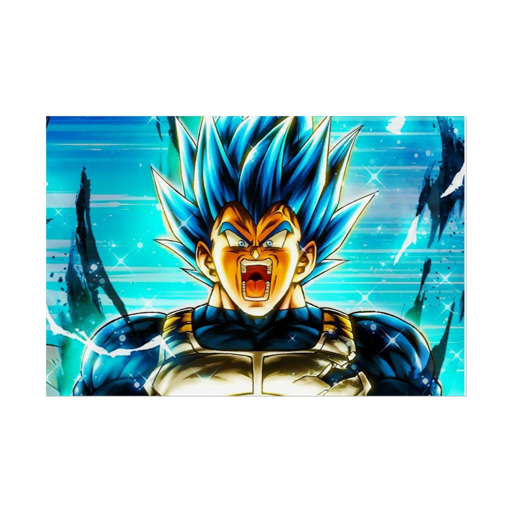 Dragon Ball |  Vegetta Super Saiyan |  Anime |  Splash Art Paint | Collectors Edition