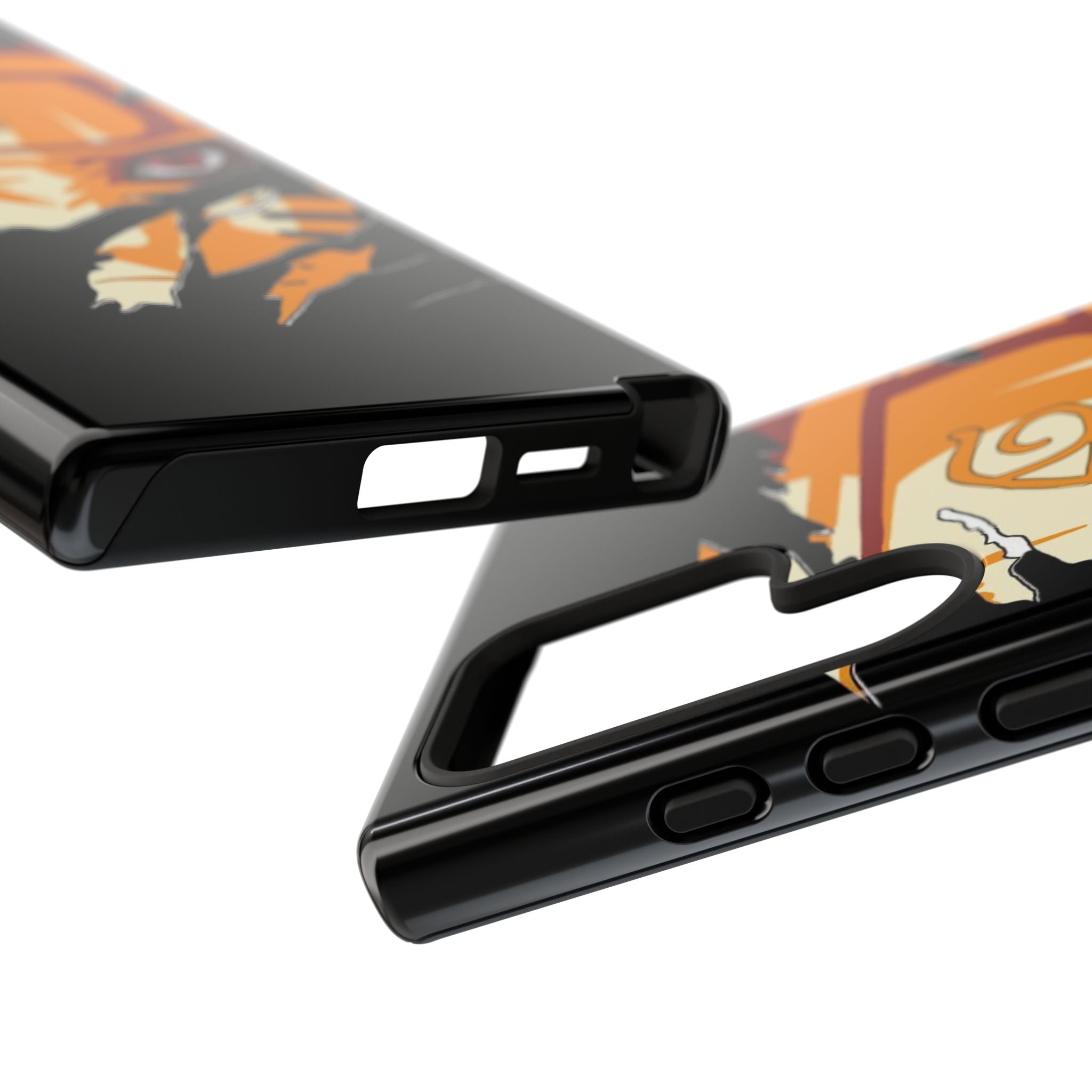 Anime Ninja Phone Case — Intense Shredded Mask Design (Tough Cases)