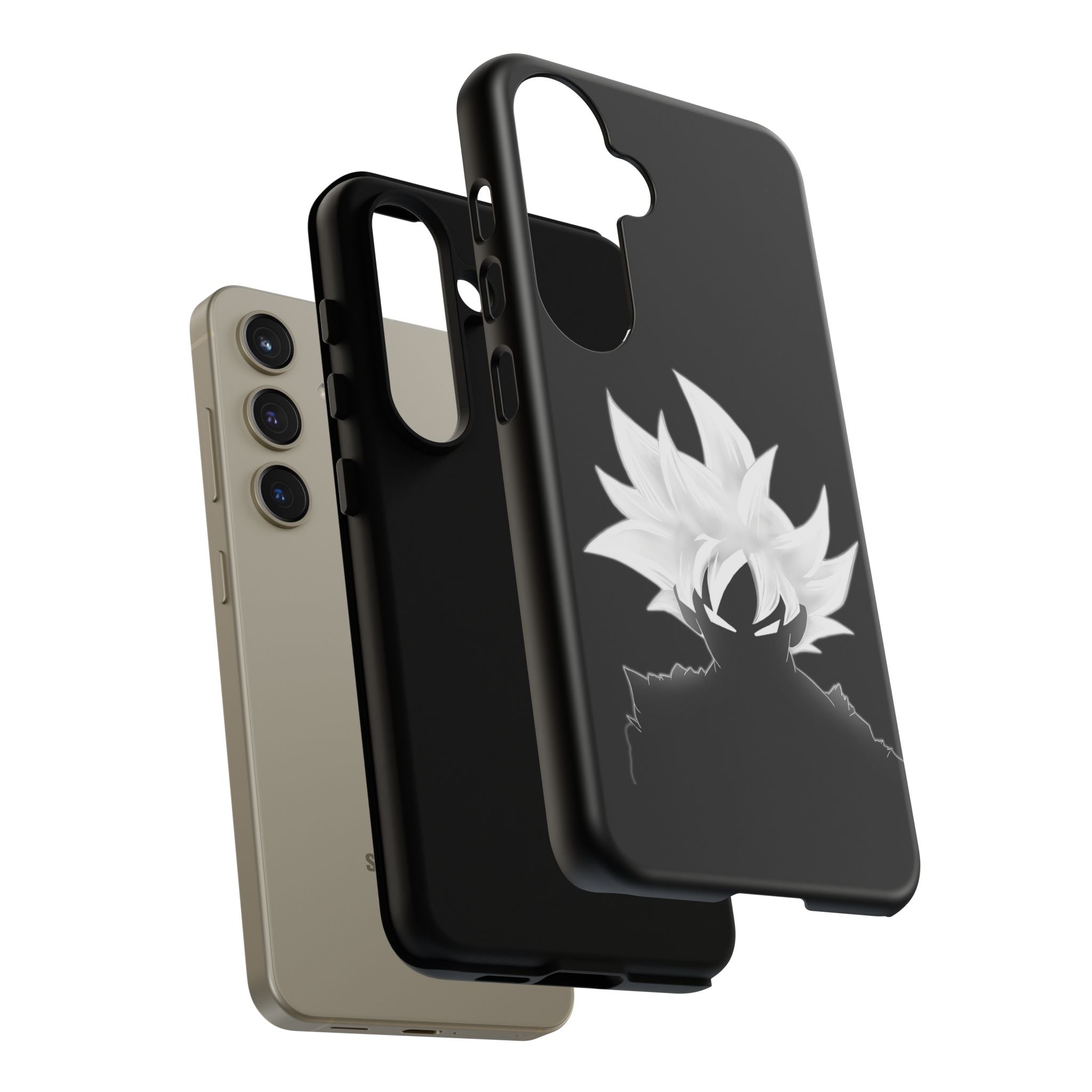 Anime Dragon Ball Goku Silhouette Tough Phone Case