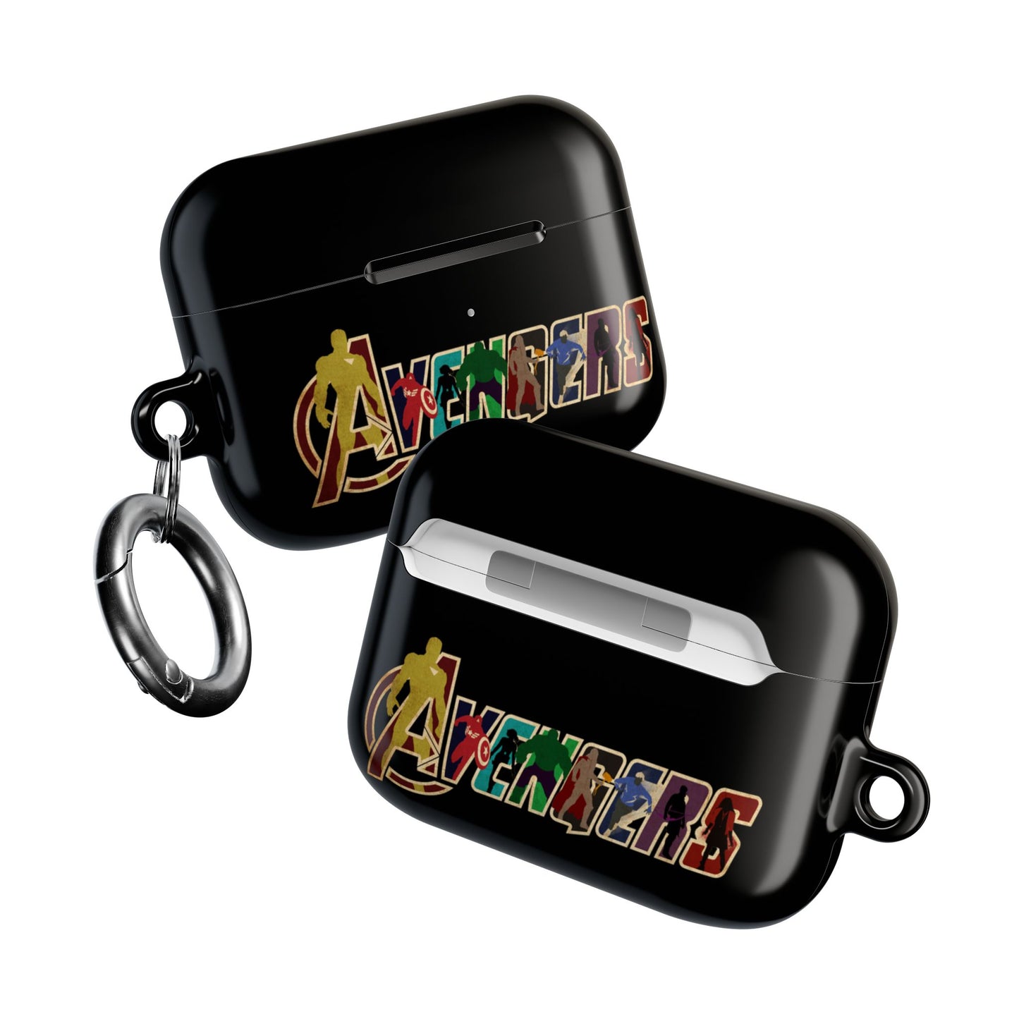Avengers AirPod Case — Schutzhülle für Superhelden-Logos mit Ladefunktion