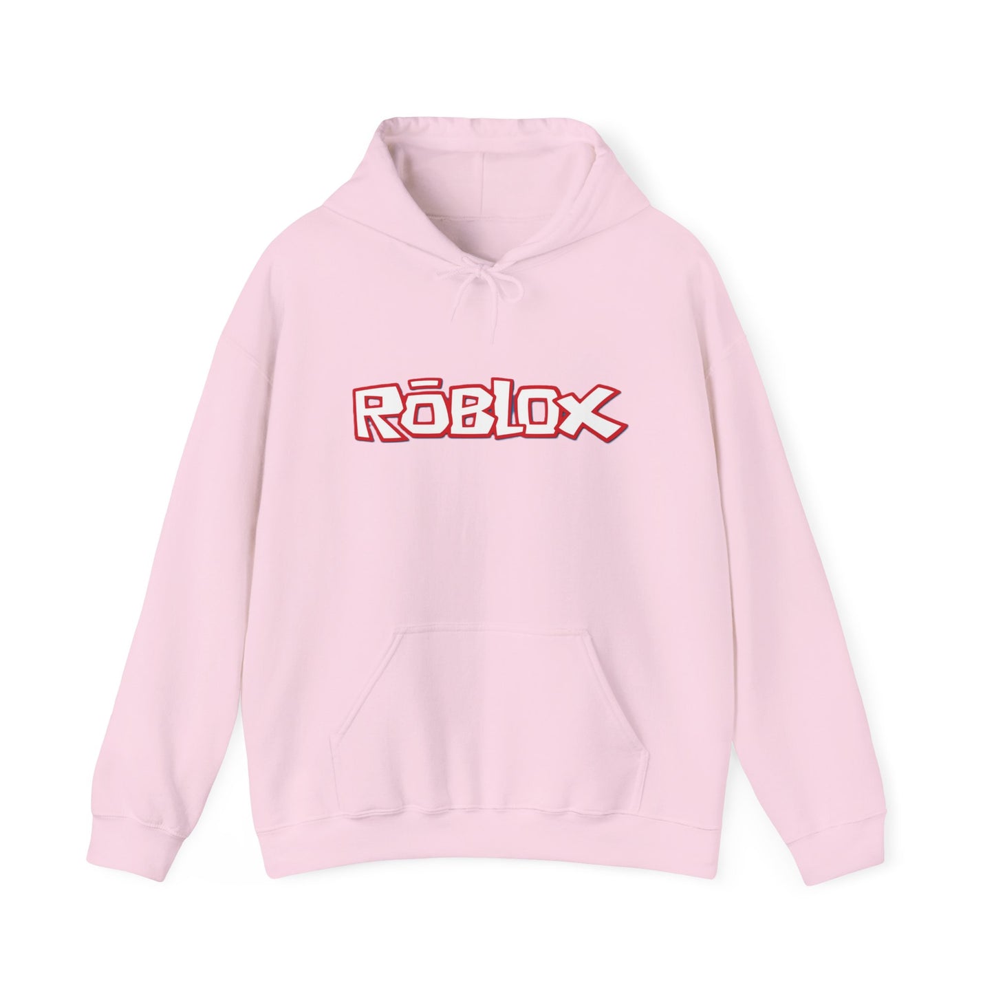 Roblox Logo Hoodie – Retro Pink Grafik Gaming Sweatshirt