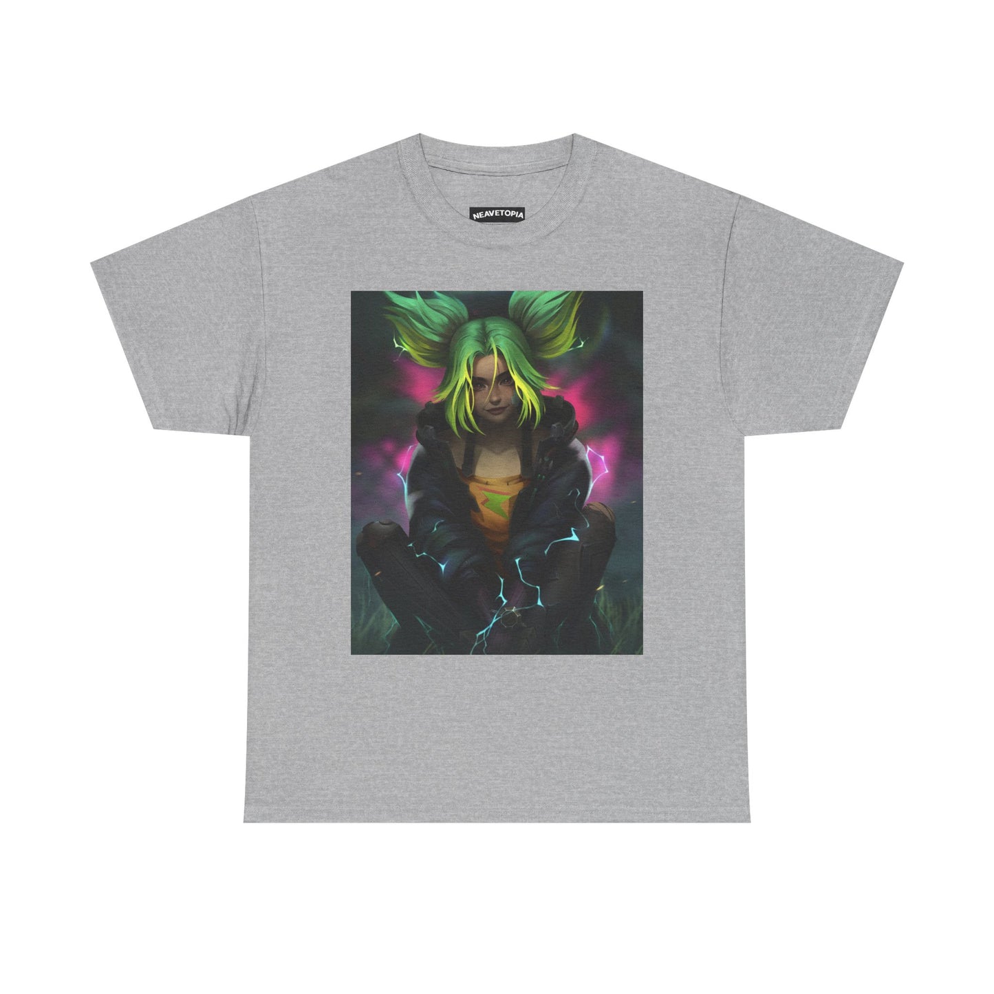 Zeri Valorant Gaming T-Shirt-Stil