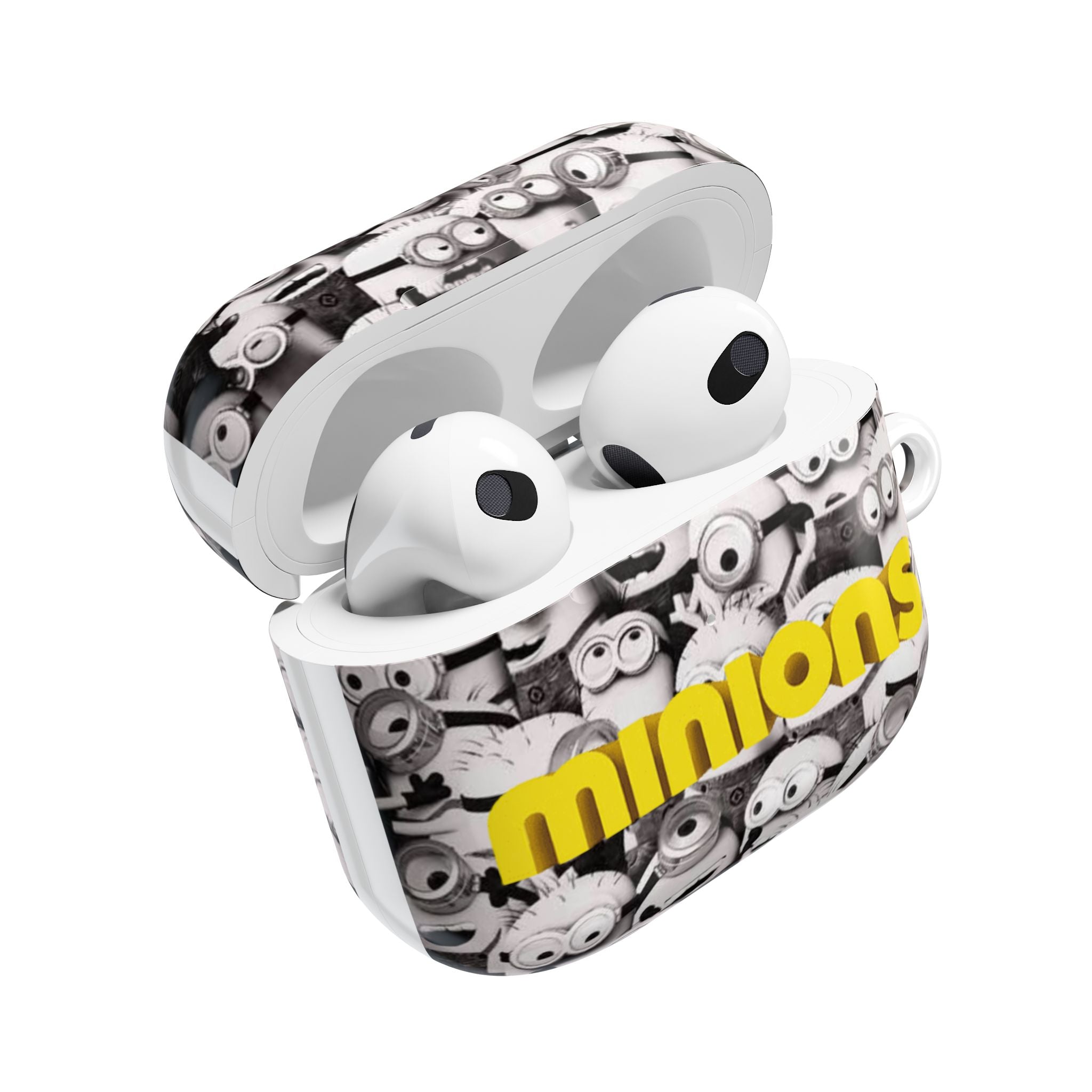 Minions Graphic AirPod Case – Yellow Logo