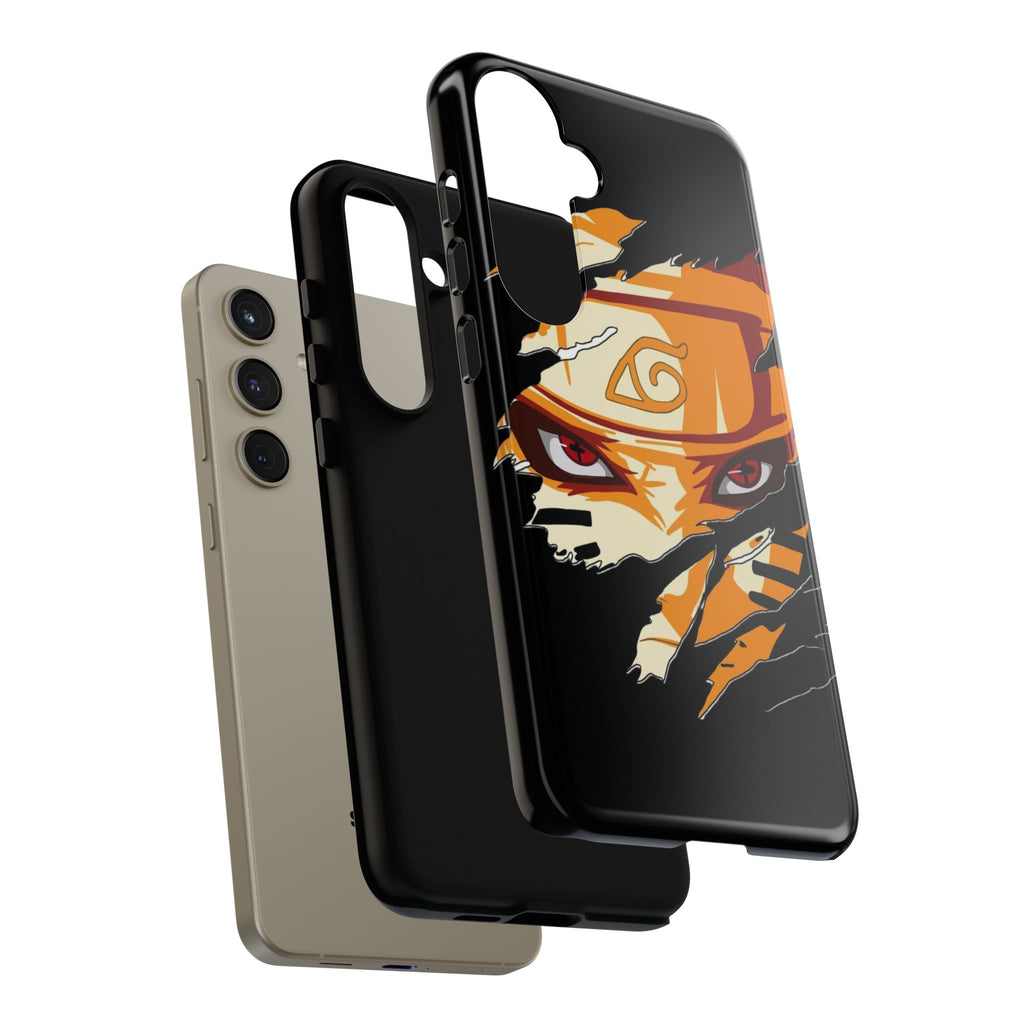 Anime Ninja Phone Case — Intense Shredded Mask Design (Tough Cases)