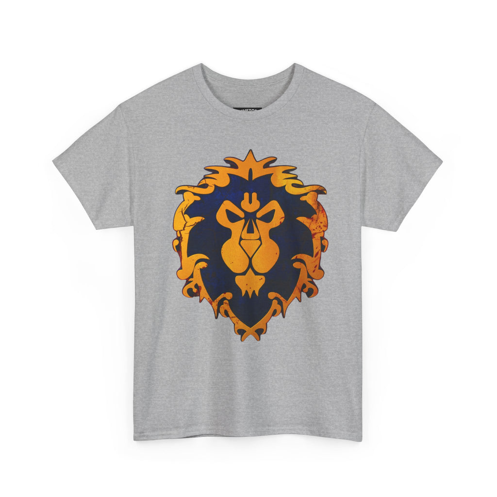 Alliance Emblem Graphic Tee – World of Warcraft Gamer Faction Logo T-Shirt