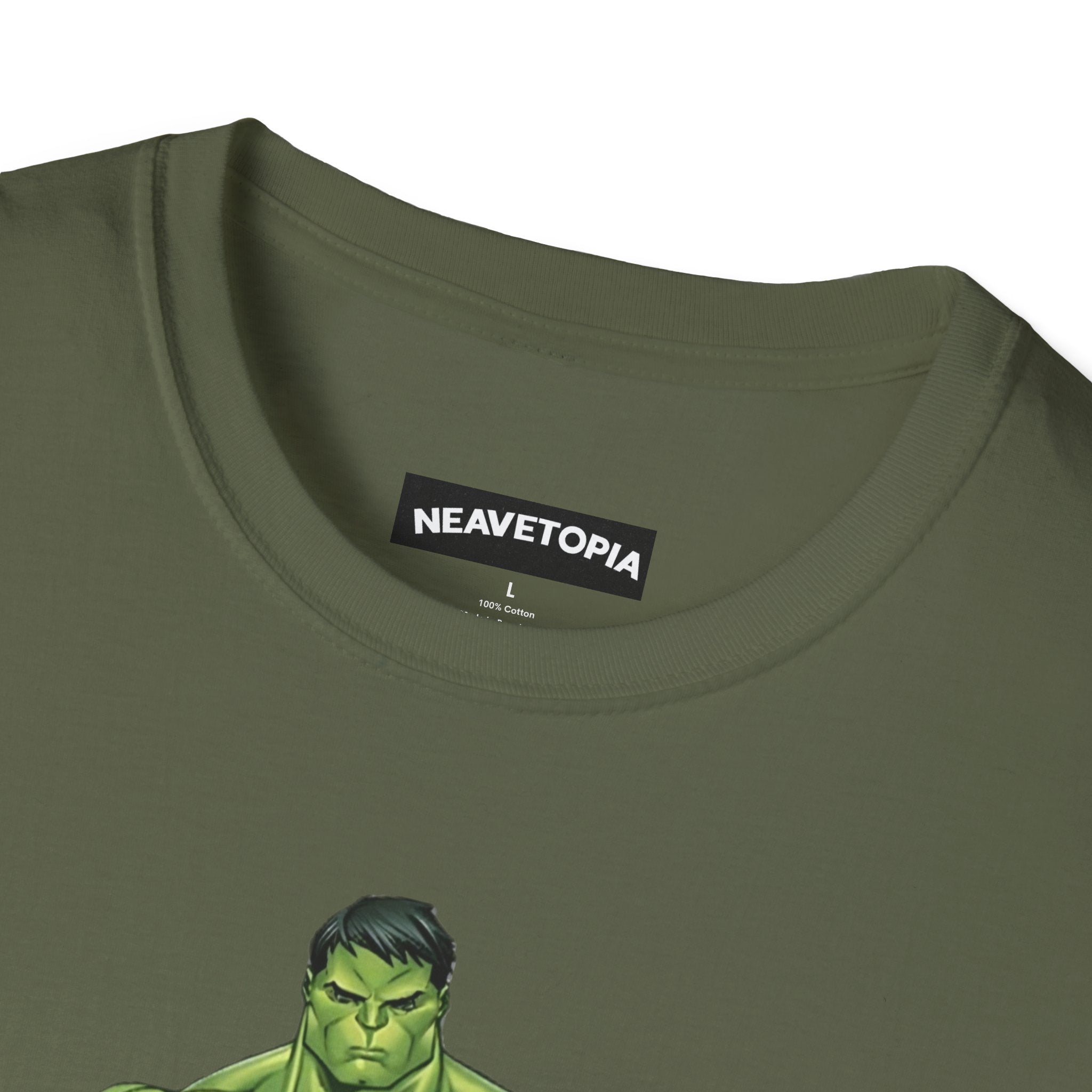 Hulk Avengers Logo T-Shirt — Marvel Hero Collage Graphic Tee