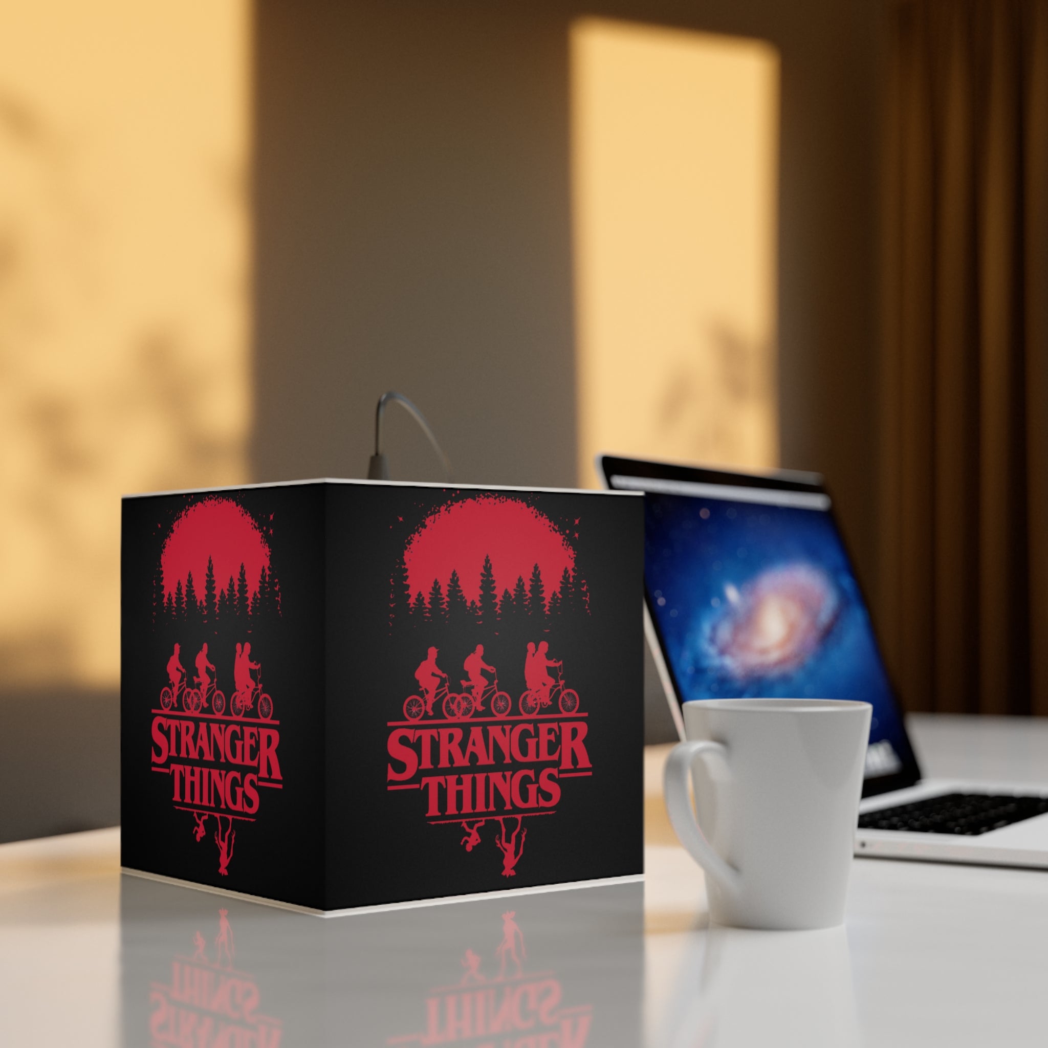 Stranger Things Light Cube Lamp — Retro Sci‑Fi Ambient Night Light