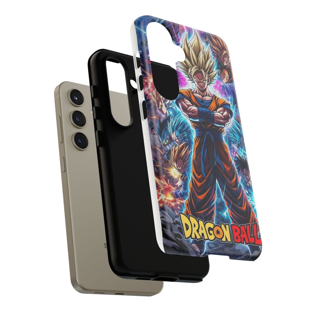 Dragon Ball Super Saiyan Phone Case — Goku Anime Tough Case