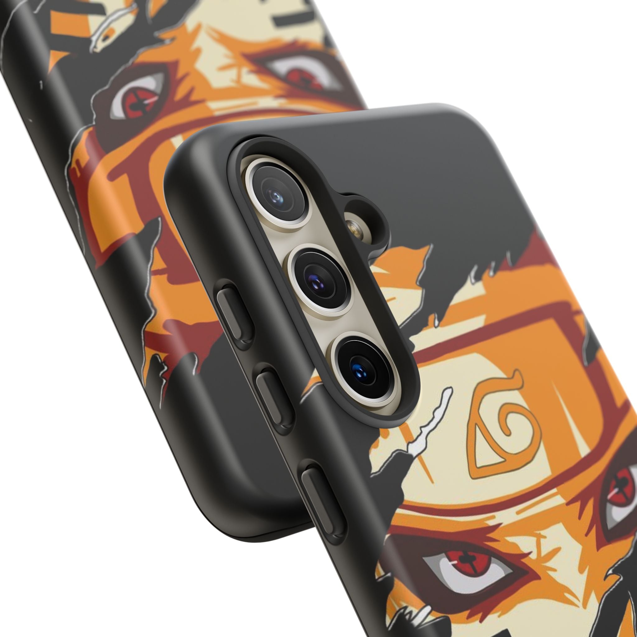 Anime Ninja Phone Case — Intense Shredded Mask Design (Tough Cases)
