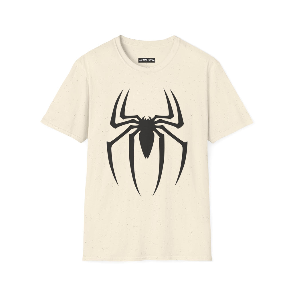 Black Spiderman Emblem T-Shirt | Spider Logo Tee