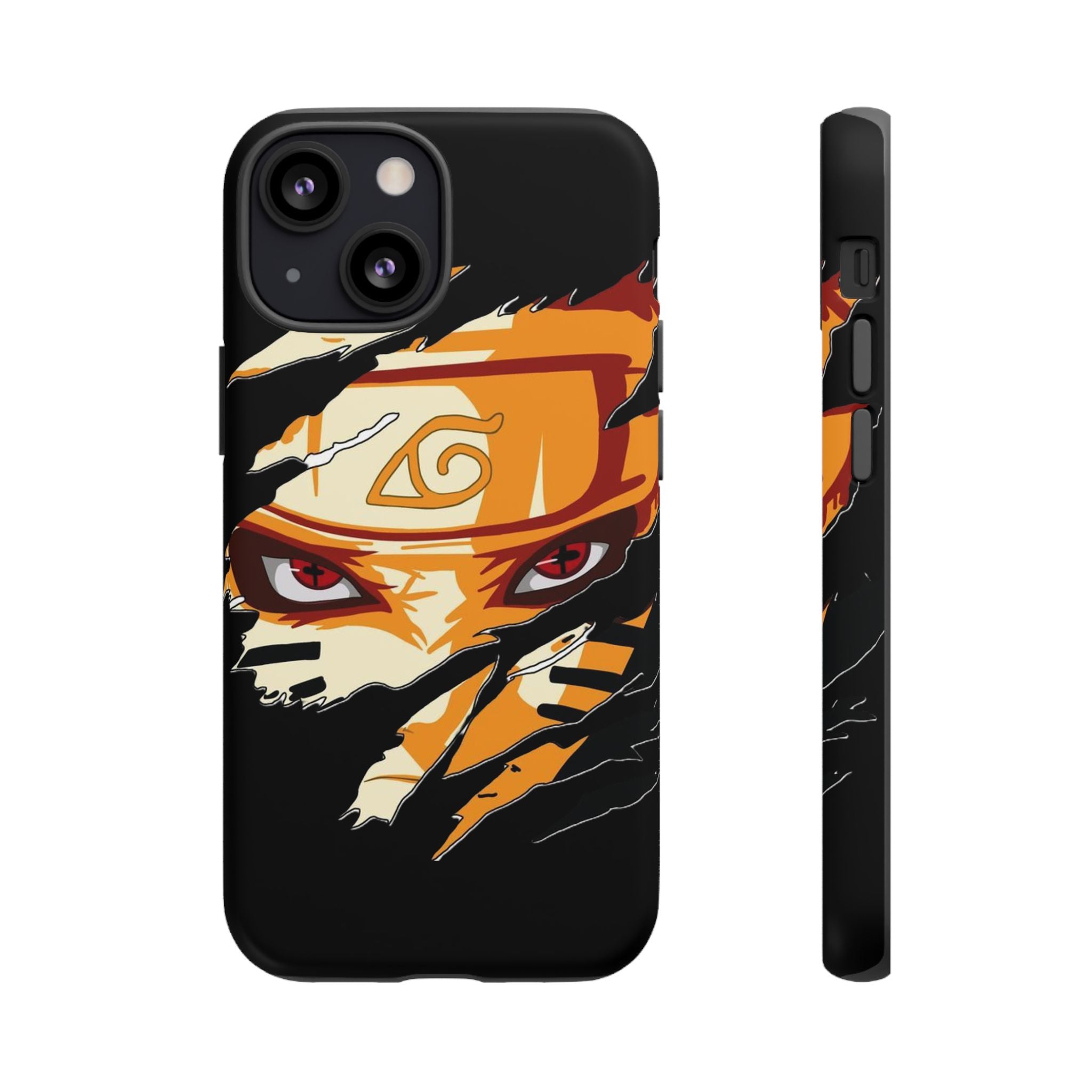 Anime Ninja Phone Case — Intense Shredded Mask Design (Tough Cases)