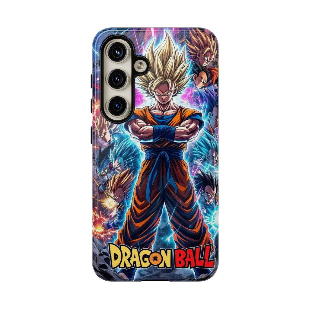 Dragon Ball Super Saiyan Phone Case — Goku Anime Tough Case