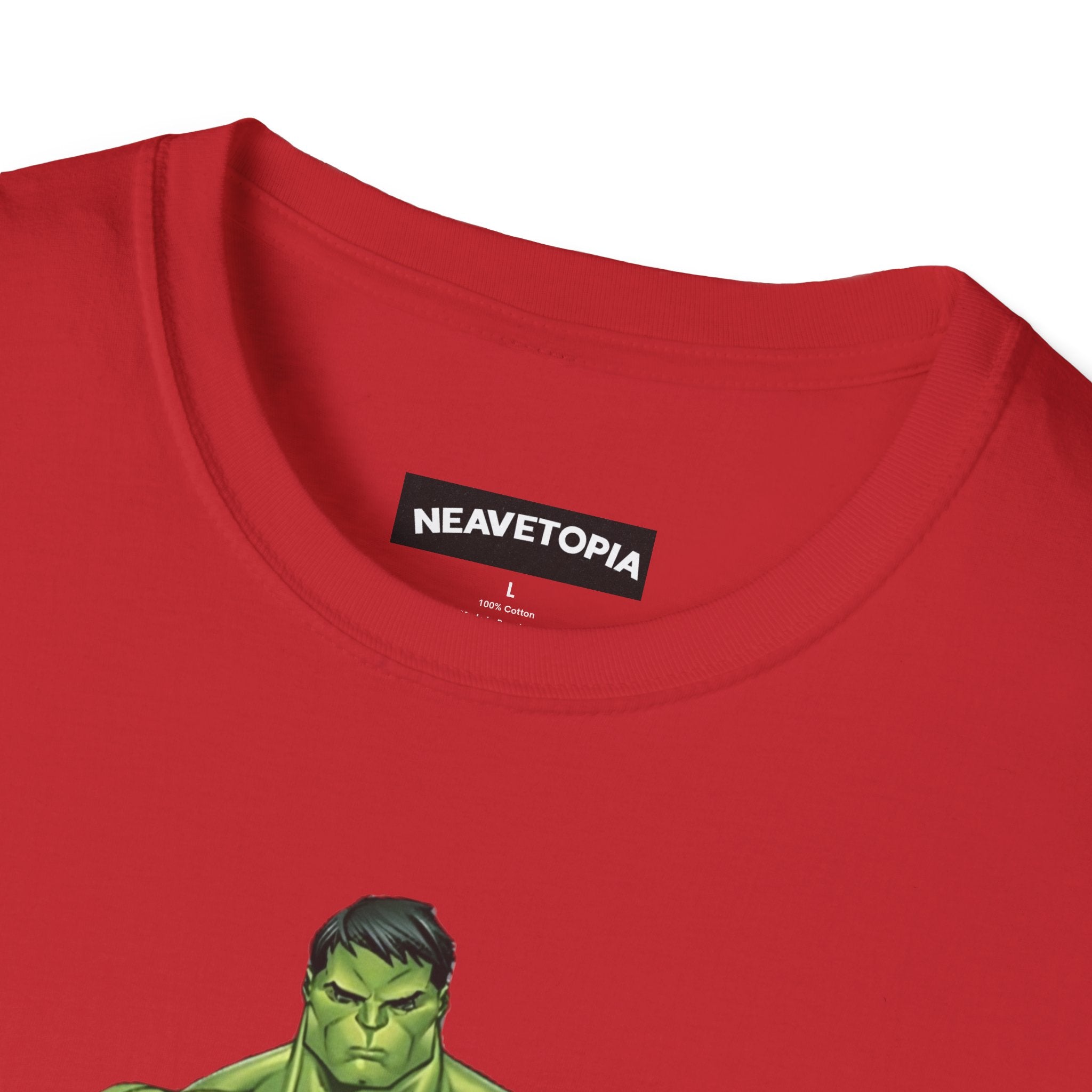 Hulk Avengers Logo T-Shirt — Marvel Hero Collage Graphic Tee