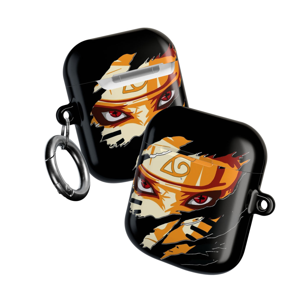 Naruto Nine-Tails Eye AirPod Case – Anime Protective Charging Case