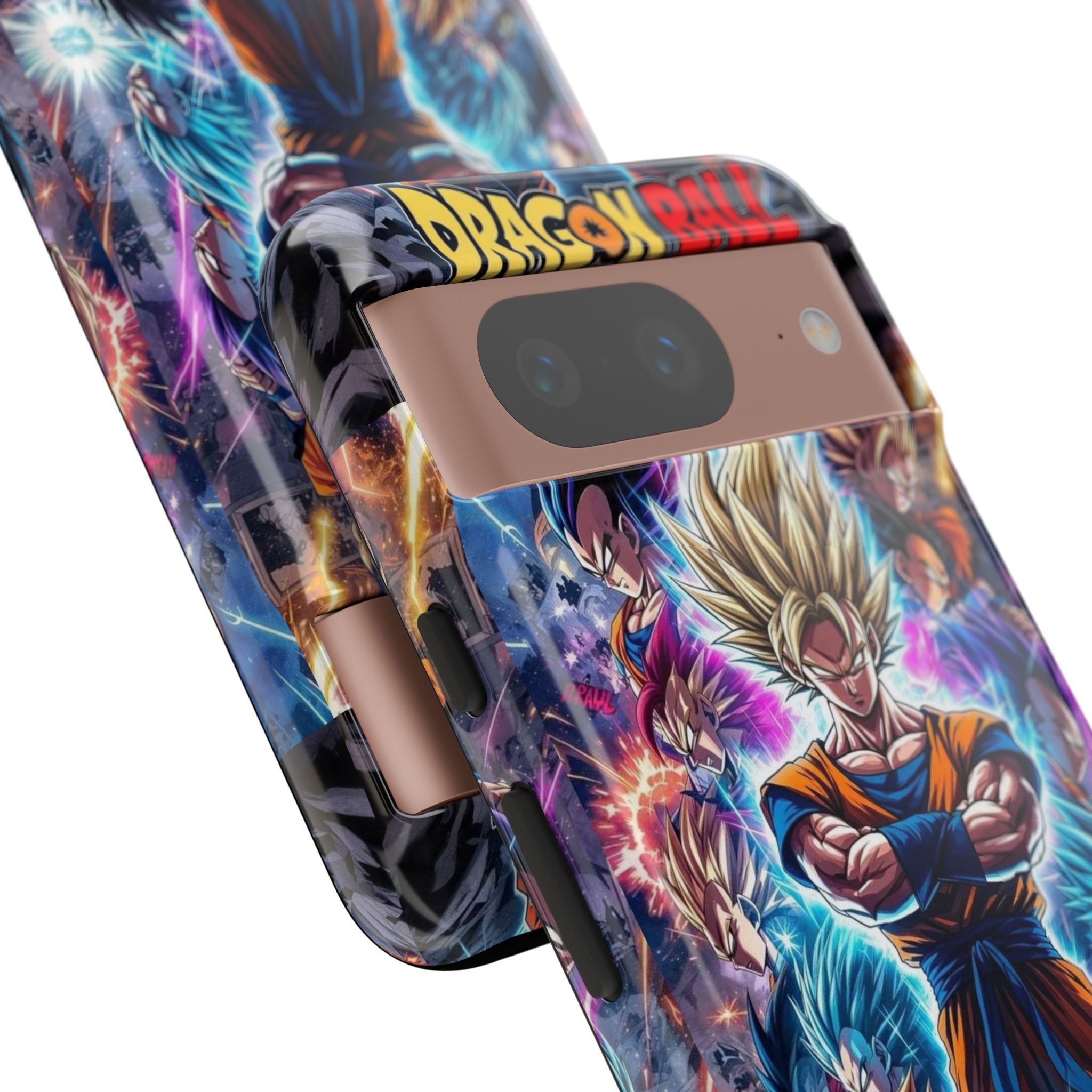 Dragon Ball Super Saiyan Phone Case — Goku Anime Tough Case