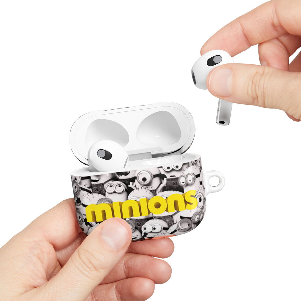 Minions Graphic AirPod Case – Yellow Logo