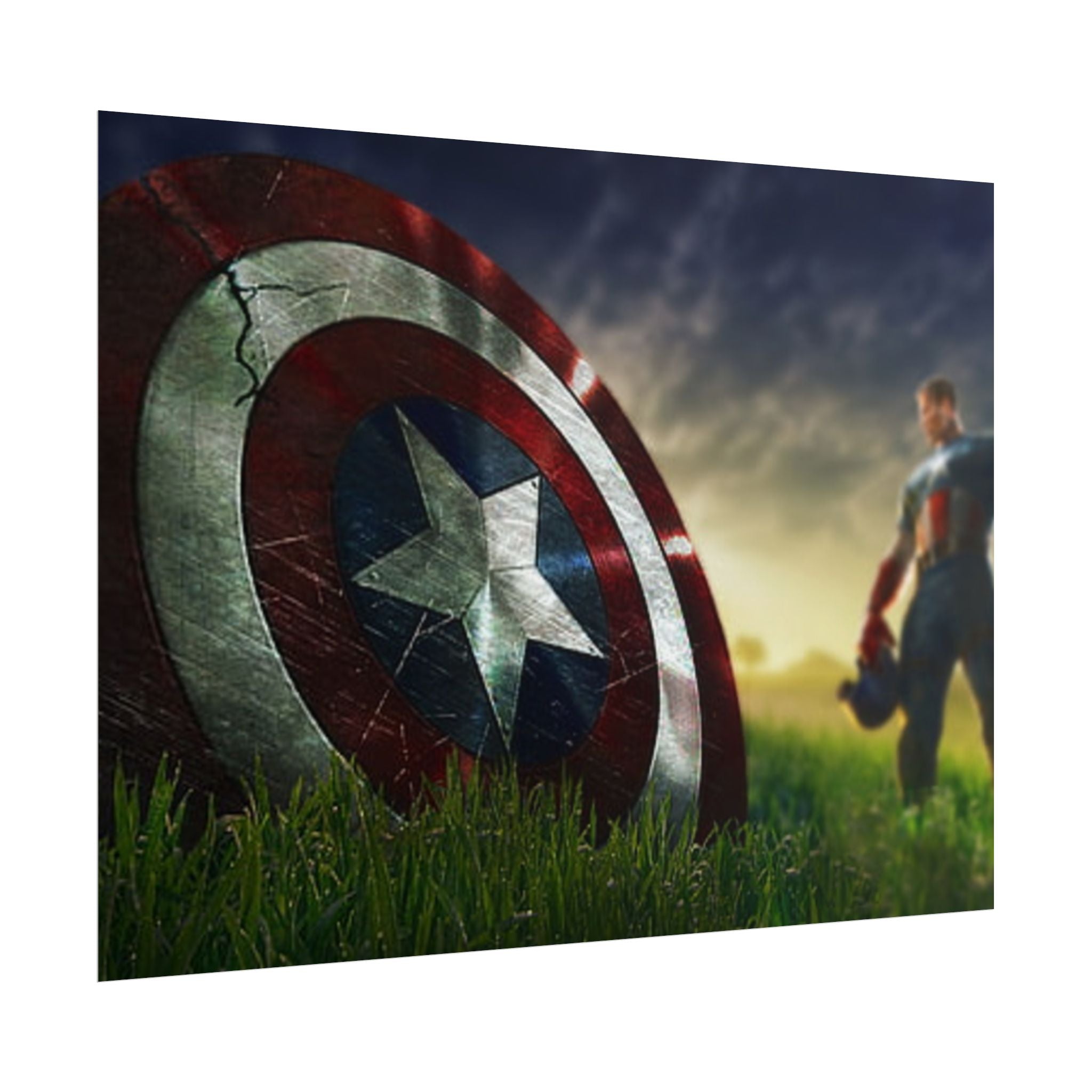Captain America Steve Rogers — Marvel Poster