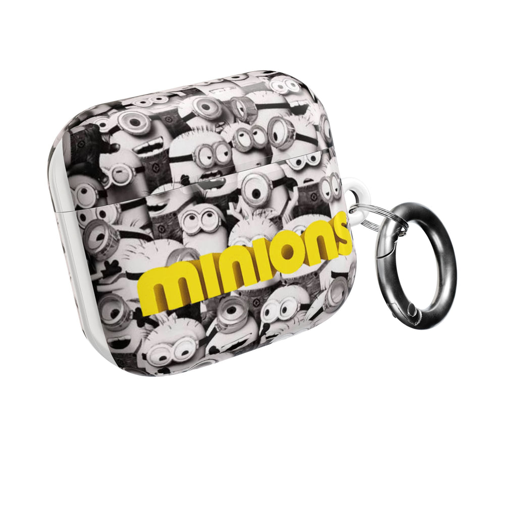 Minions Graphic AirPod Case – Yellow Logo
