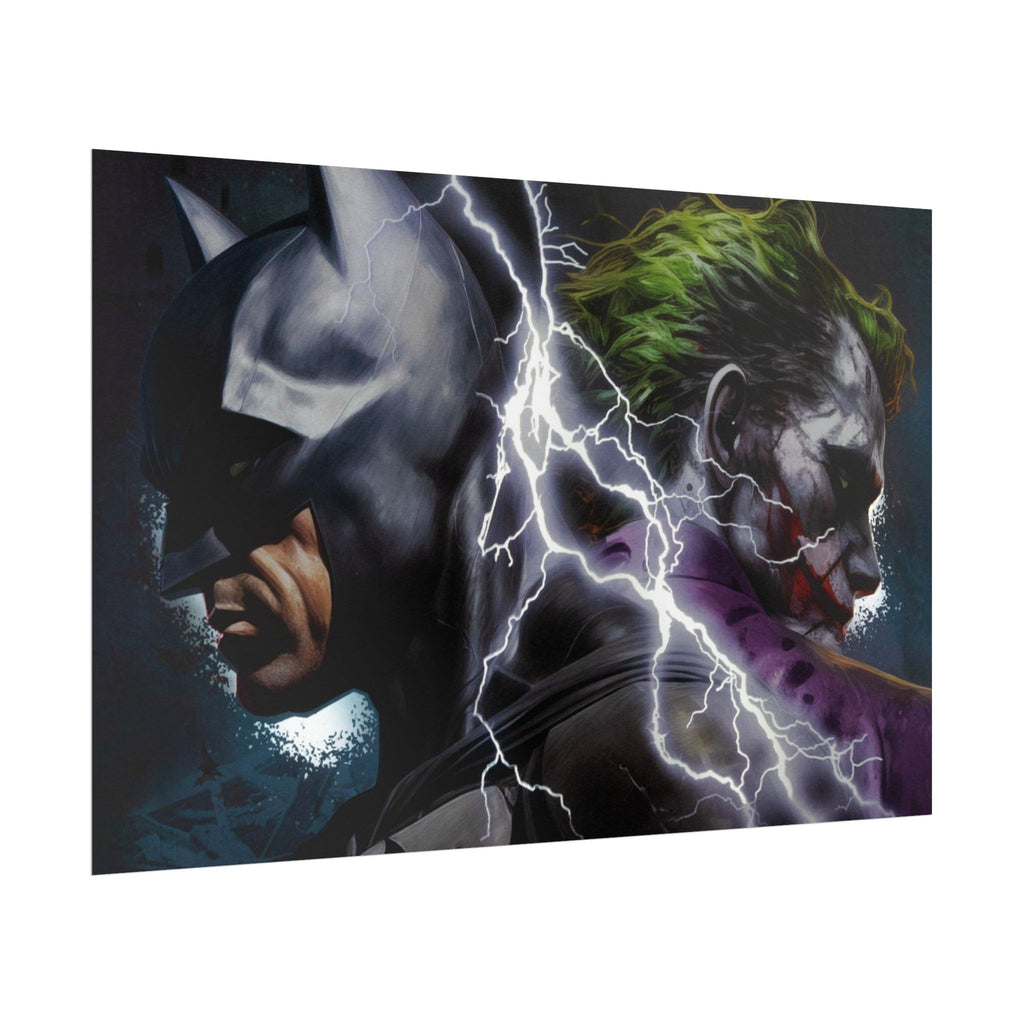 Batman vs Joker Lightning Poster