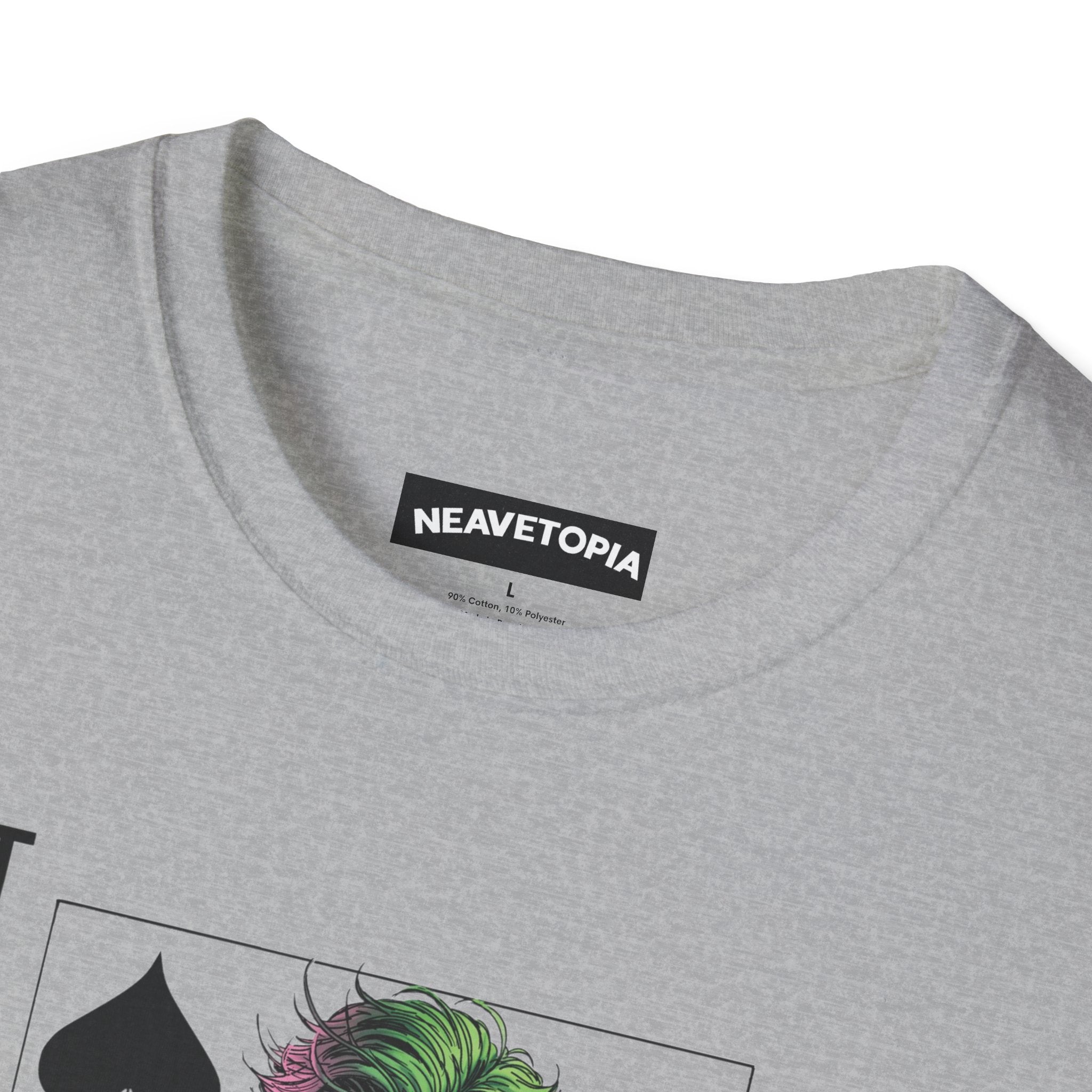 Joker Playing Card T-Shirt — Batman Villain Deck Graphic Tee