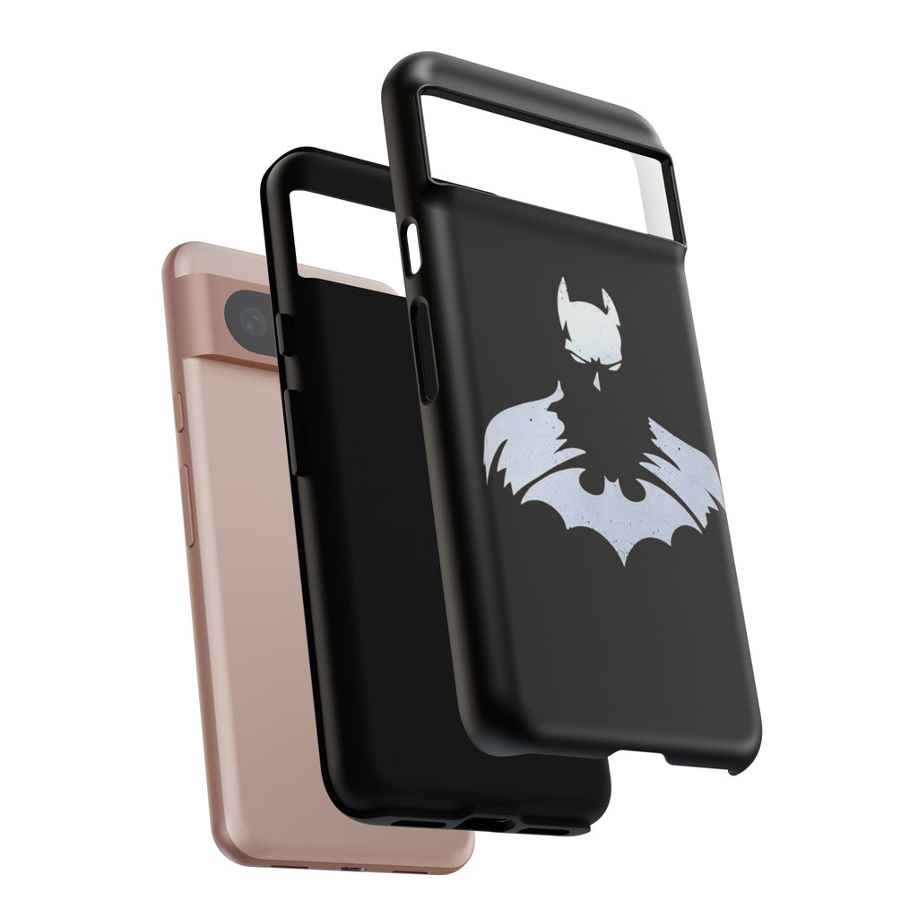 Batman Silhouette Tough Phone Case — Dark Knight Black Protective Cover