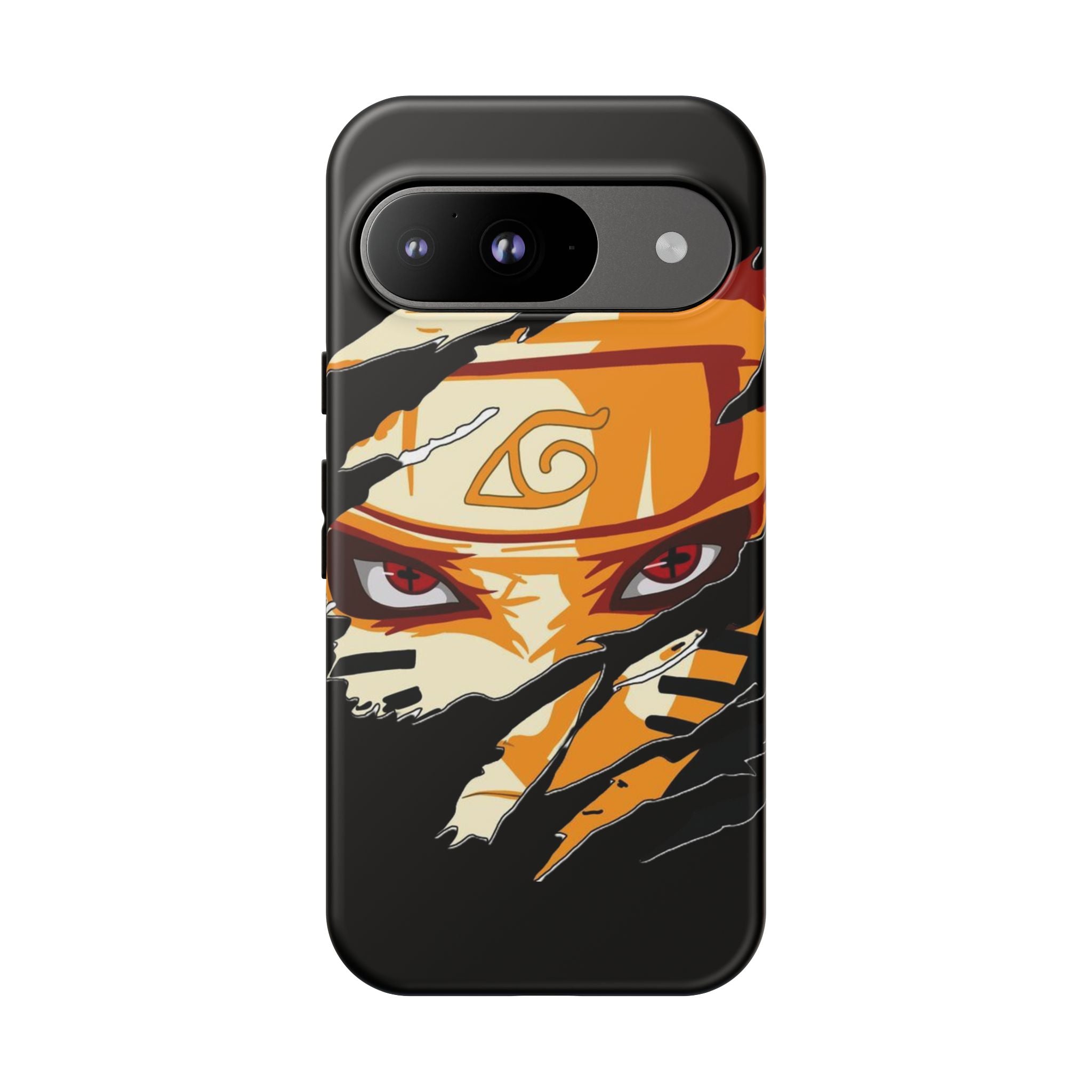 Anime Ninja Phone Case — Intense Shredded Mask Design (Tough Cases)