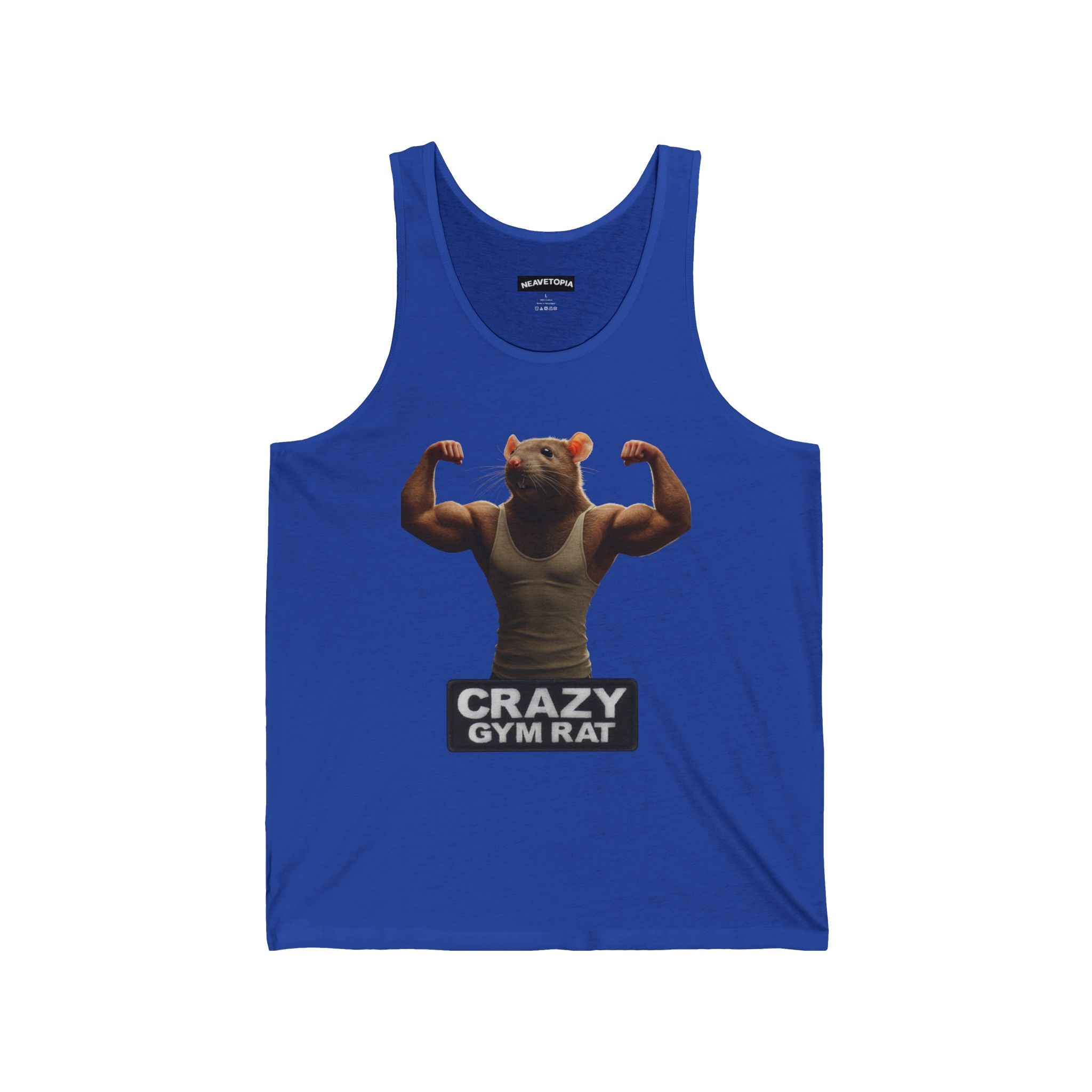 Crazy Gym Rat Tank top Shirt