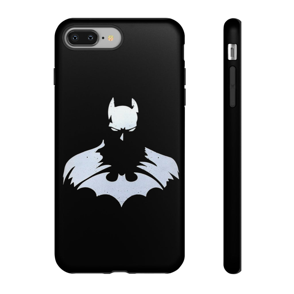 Batman Silhouette Tough Phone Case — Dark Knight Black Protective Cover