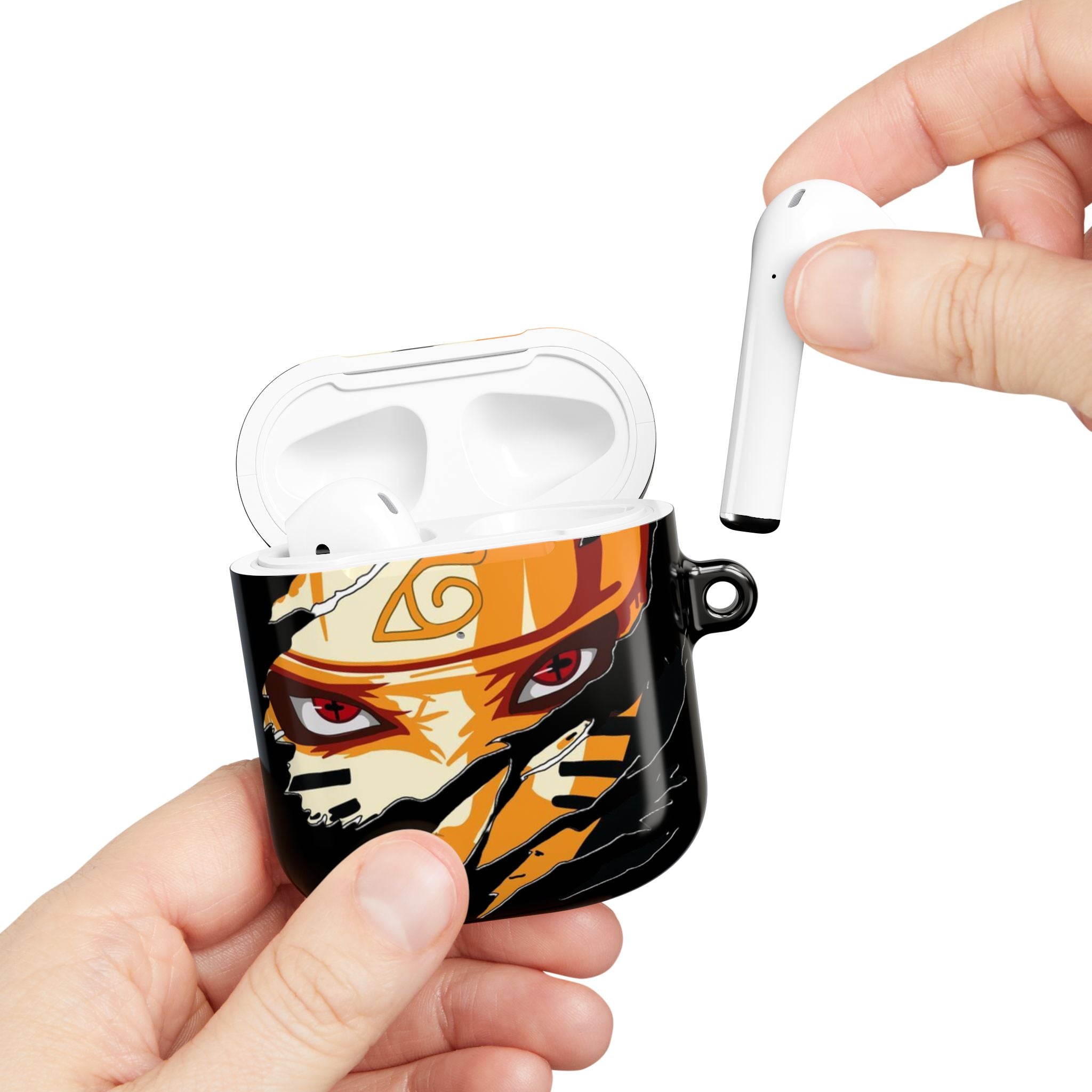 Naruto Nine-Tails Eye AirPod Case – Anime Protective Charging Case