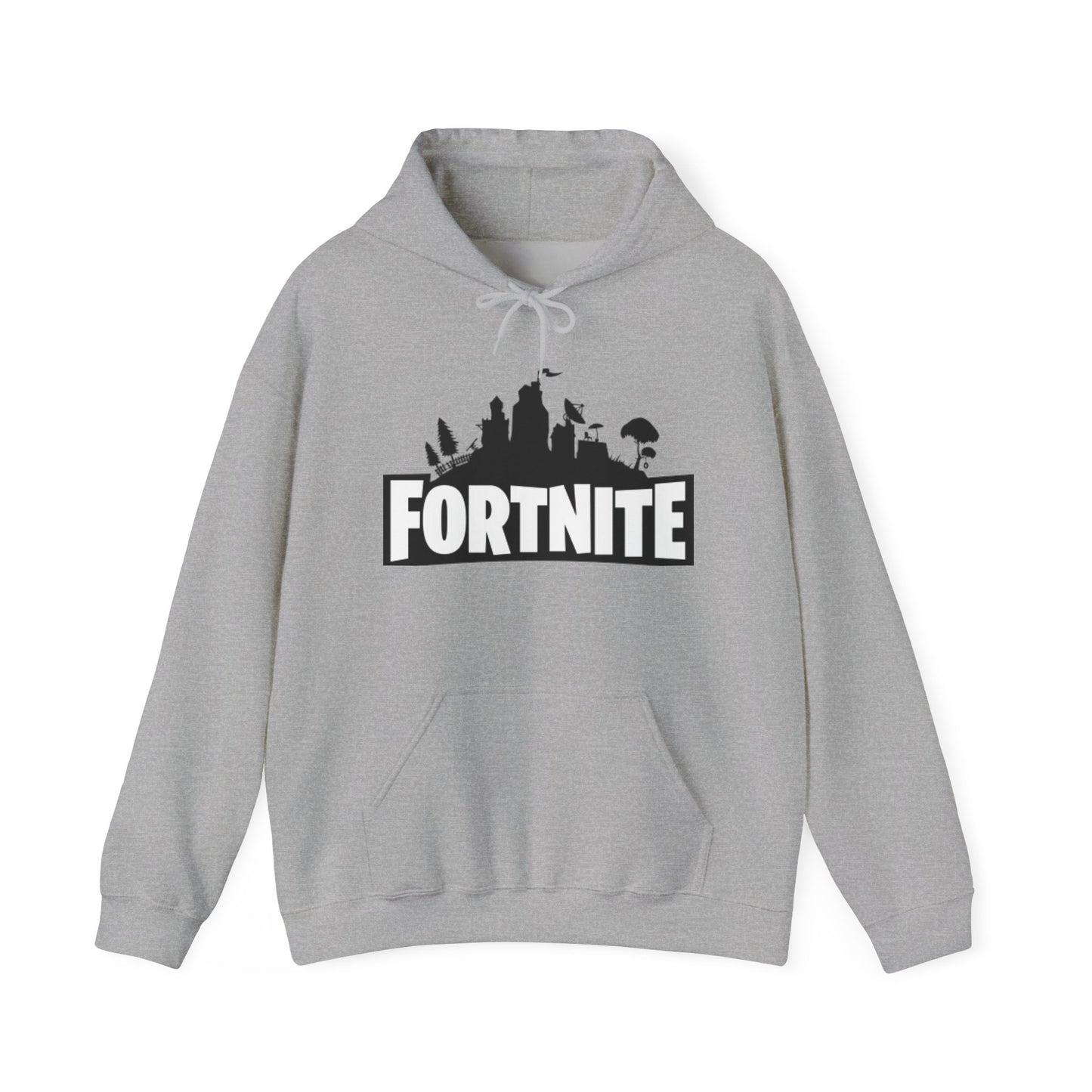 Fortnite Logo Hoodie — Gamer-Kapuzenpullover