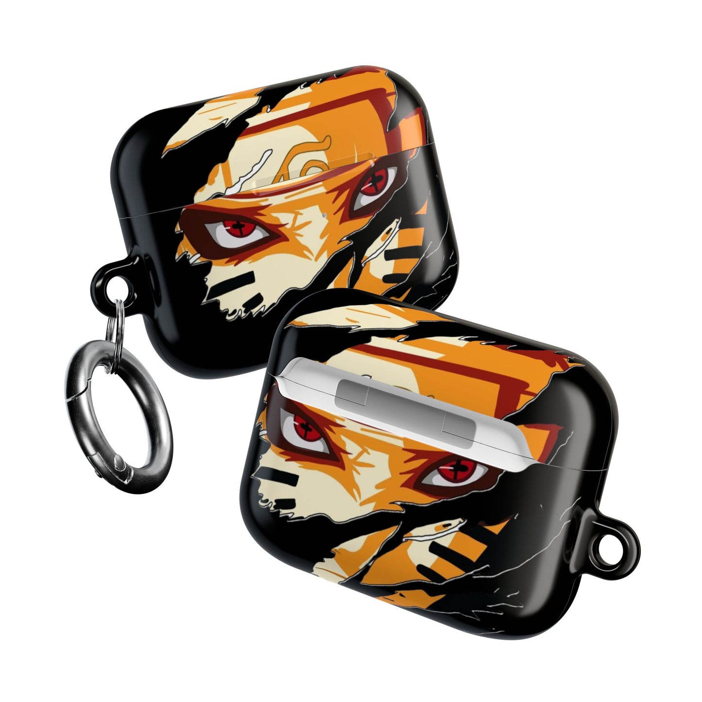 Naruto Eye AirPods Hülle – Anime Schutzhülle für Ladecase