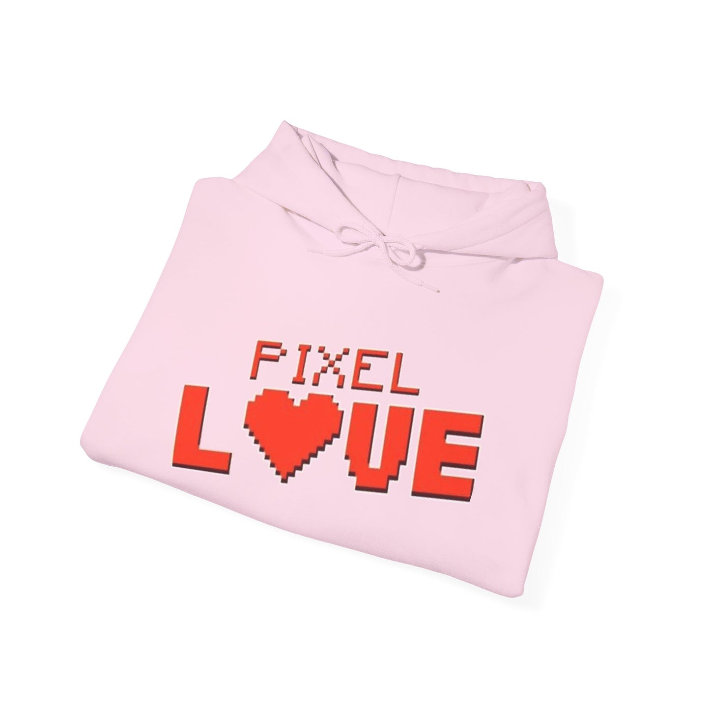Pixel Love Hoodie – Retro 8-Bit Herz Gamer Valentinstags-Sweatshirt