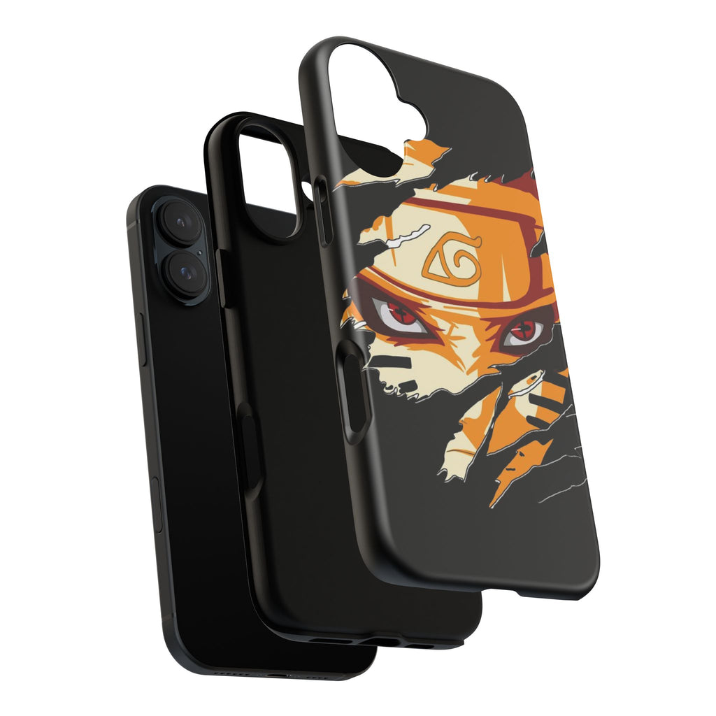 Anime Ninja Phone Case — Intense Shredded Mask Design (Tough Cases)