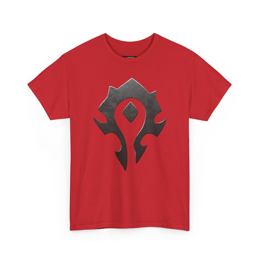 Horde Emblem Graphic Tee – World of Warcraft Gamer Faction Logo T-Shirt