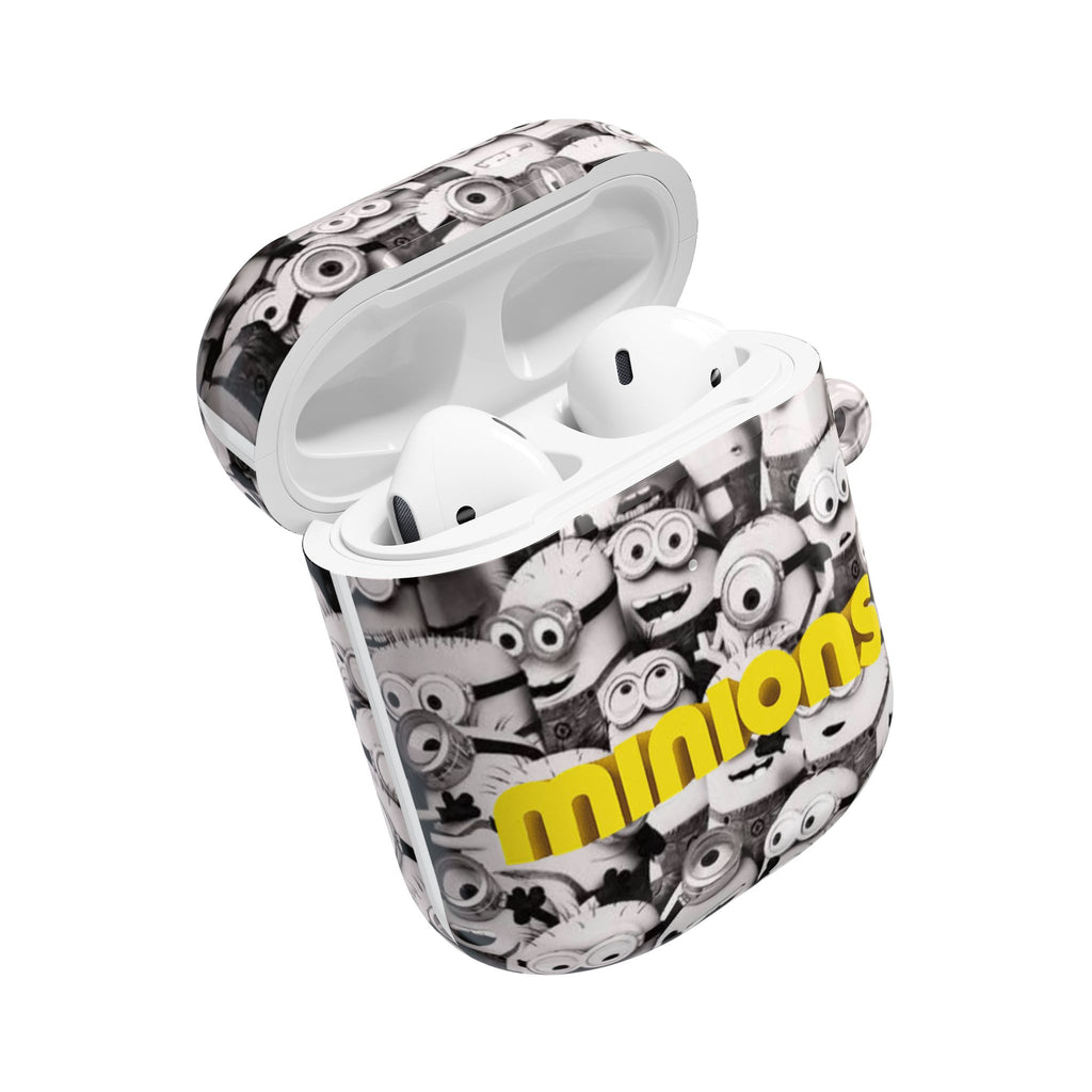 Minions Graphic AirPod Case – Yellow Logo