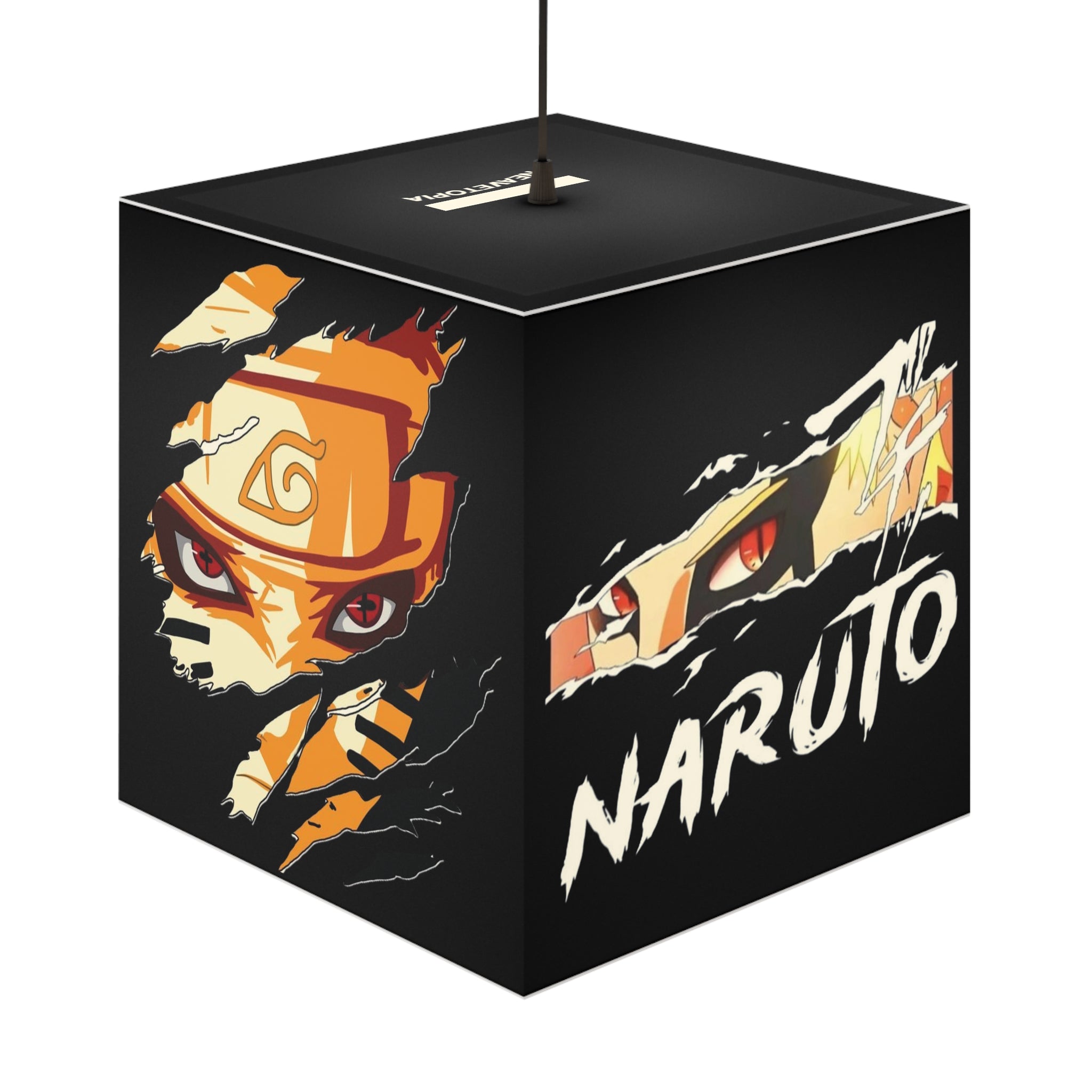 Naruto Light Cube Lamp — Anime Bedroom Night Light for Fans