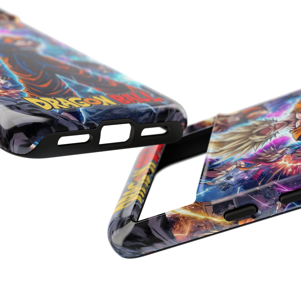 Dragon Ball Super Saiyan Phone Case — Goku Anime Tough Case