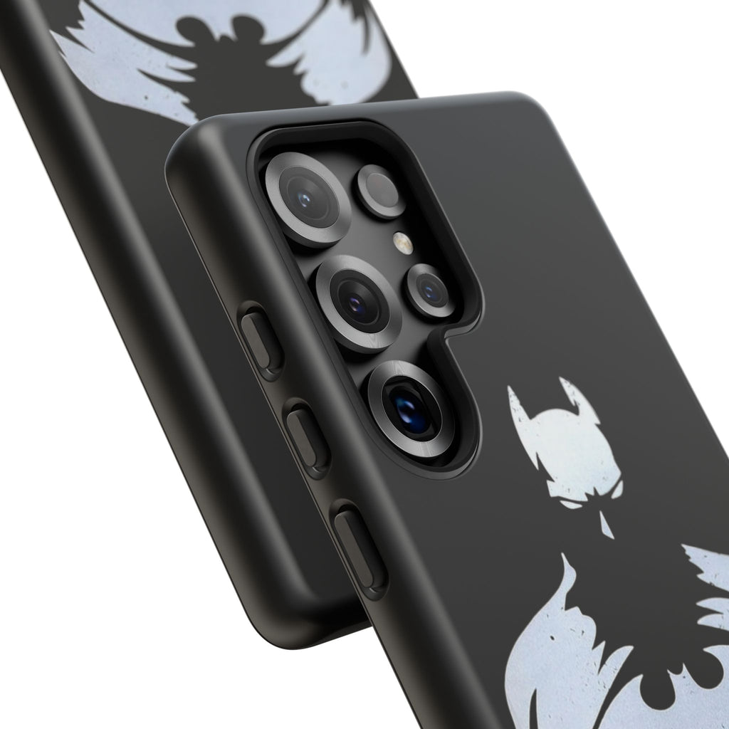 Batman Silhouette Tough Phone Case — Dark Knight Black Protective Cover