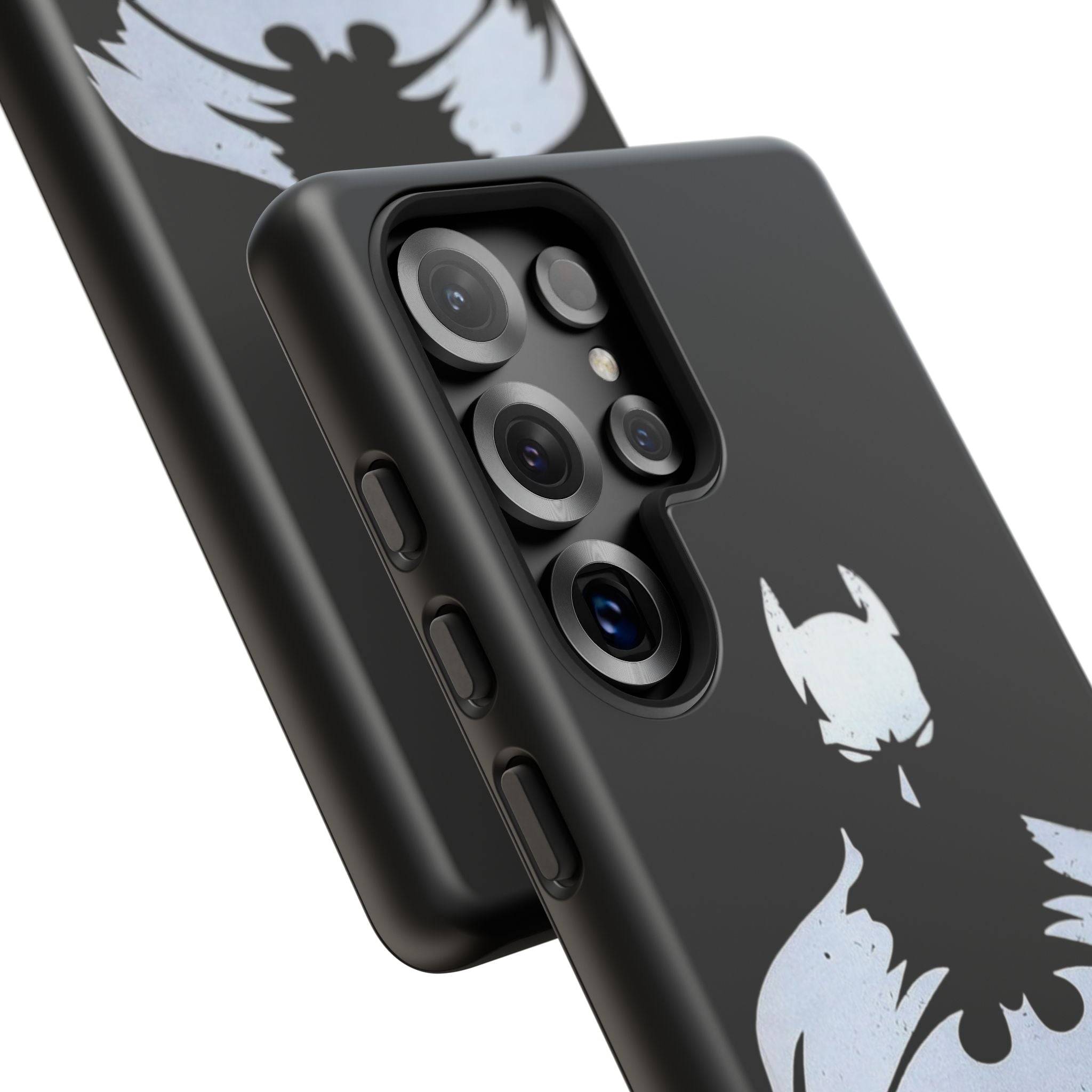 Batman Silhouette Tough Phone Case — Dark Knight Black Protective Cover