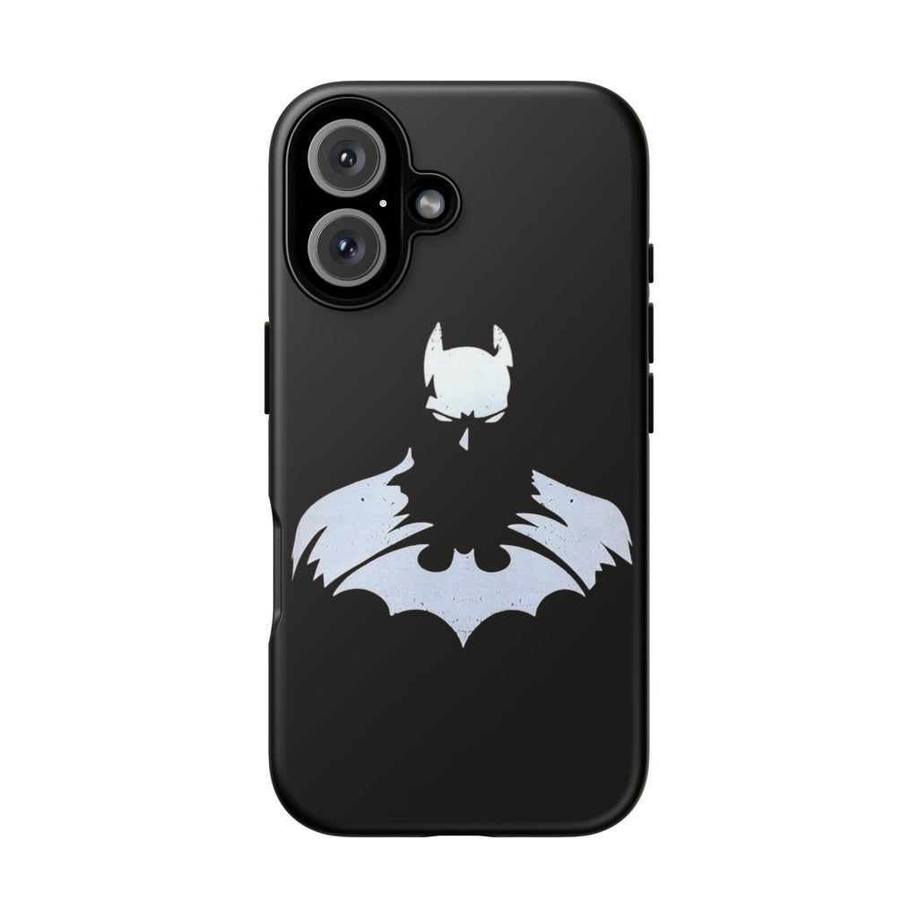 Batman Silhouette Tough Phone Case — Dark Knight Black Protective Cover
