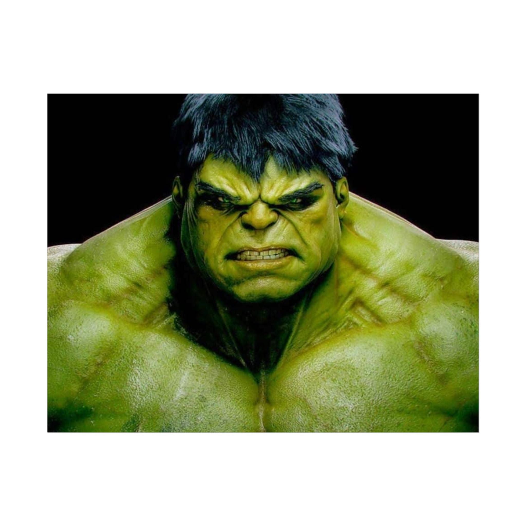 Hulk Lightning Poster — Marvel Vibrant Superhero Wall Art (Rolled Poster)