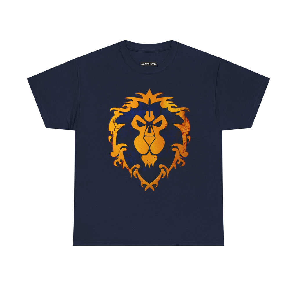 Alliance Emblem Graphic Tee – World of Warcraft Gamer Faction Logo T-Shirt