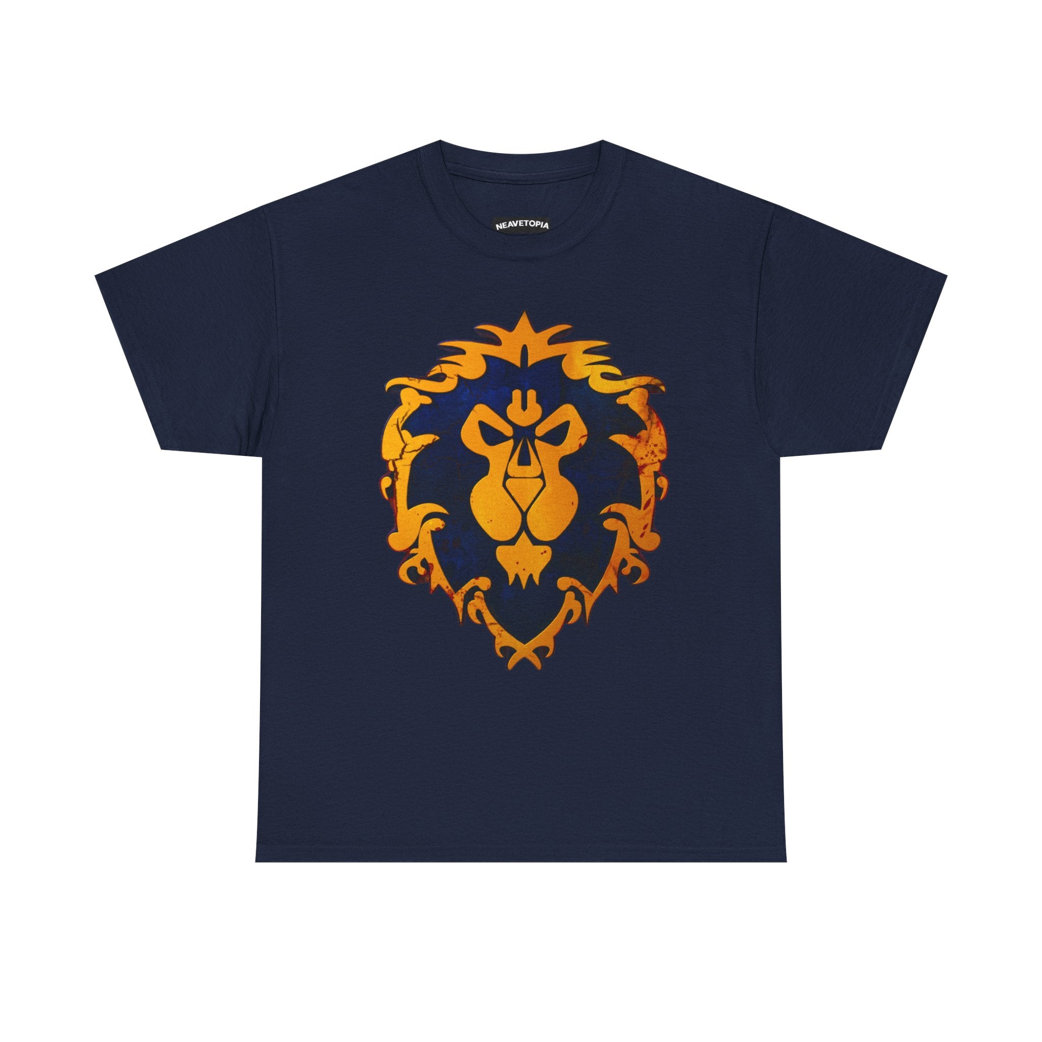 Alliance Emblem Graphic Tee – World of Warcraft Gamer Faction Logo T-Shirt