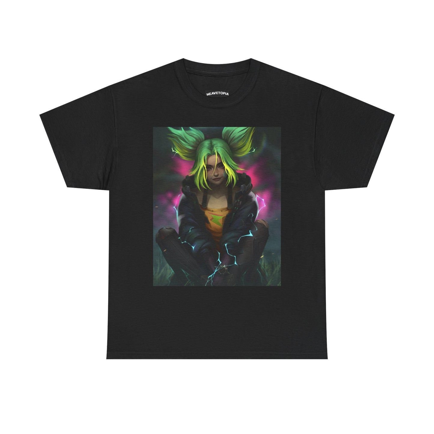 Zeri Valorant Gaming T-Shirt-Stil