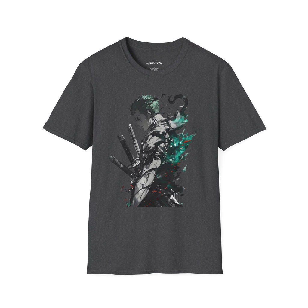 One Piece Zoro  Graffiti Portrait T-Shirt |  Street Art Style