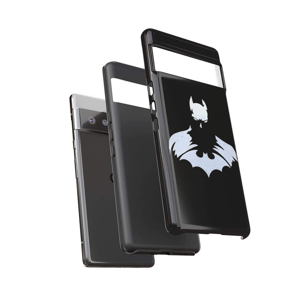 Batman Silhouette Tough Phone Case — Dark Knight Black Protective Cover