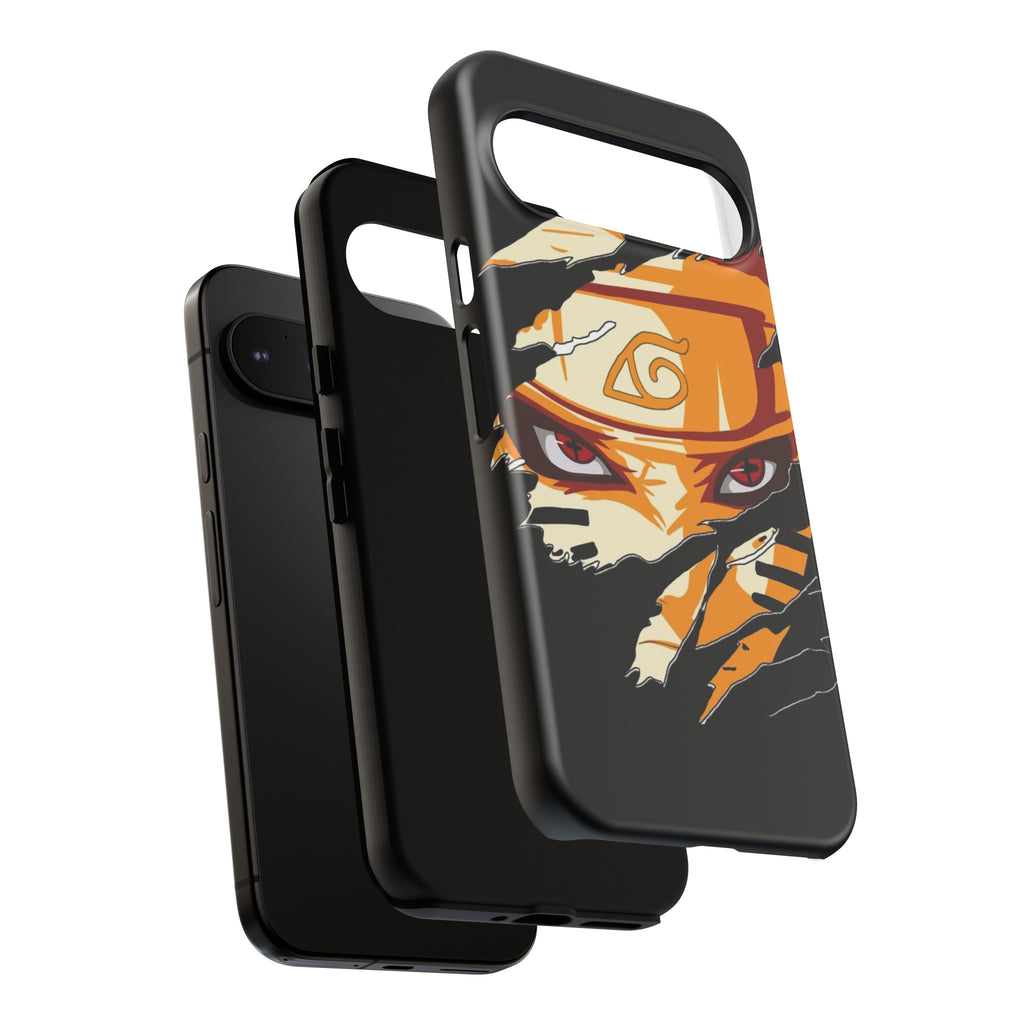 Anime Ninja Phone Case — Intense Shredded Mask Design (Tough Cases)