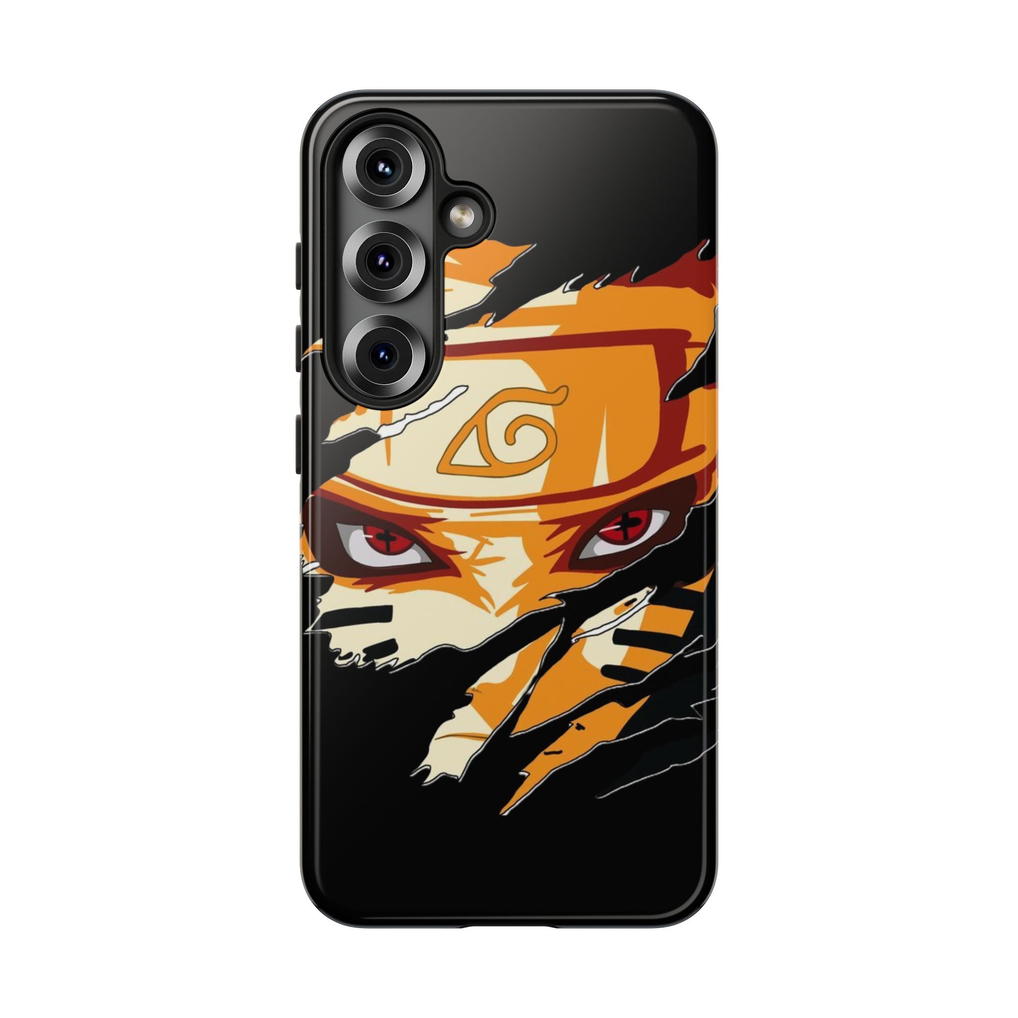 Anime Ninja Phone Case — Intense Shredded Mask Design (Tough Cases)